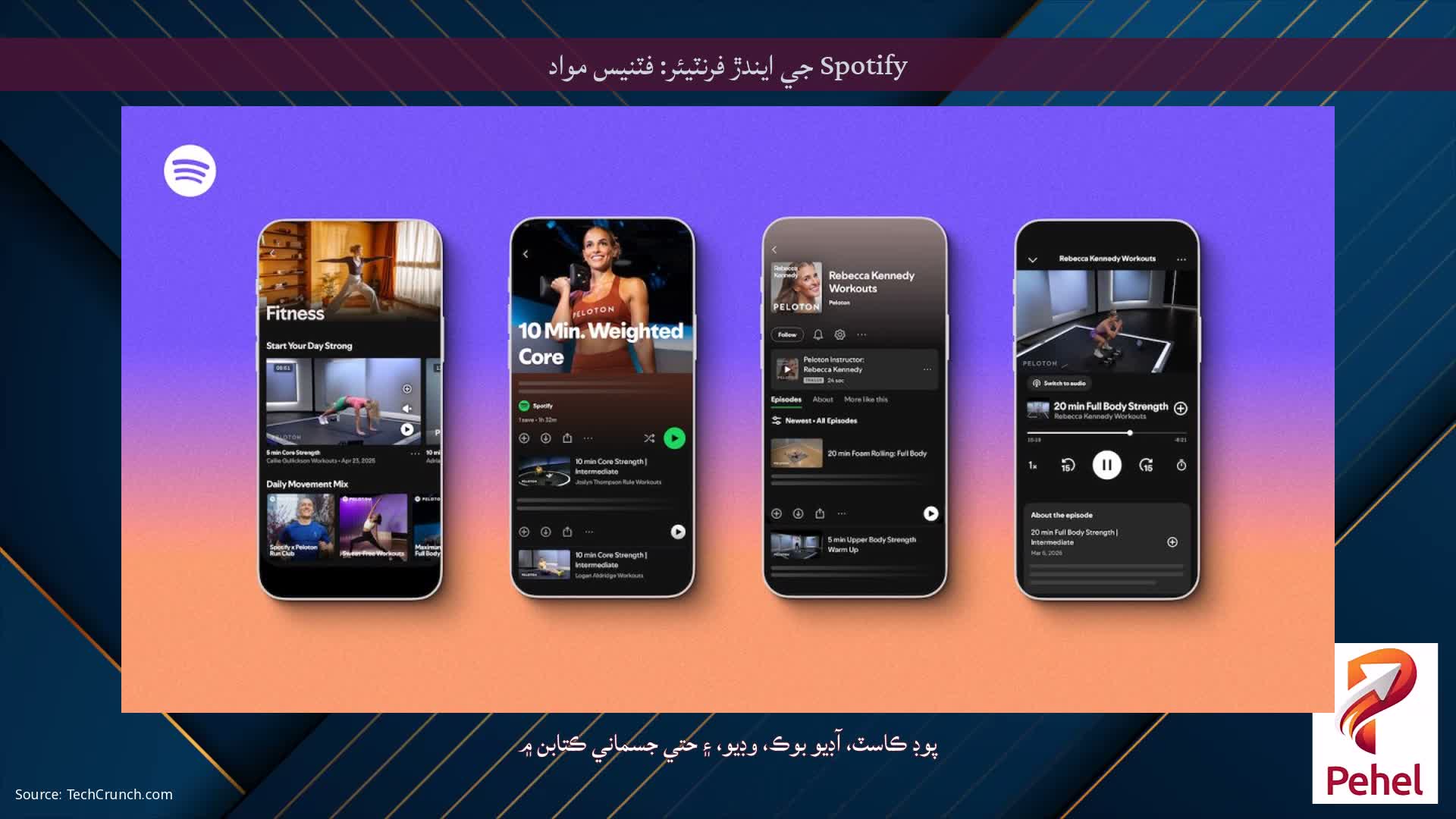 Spotify جي ايندڙ فرنٽيئر: فٽنيس مواد