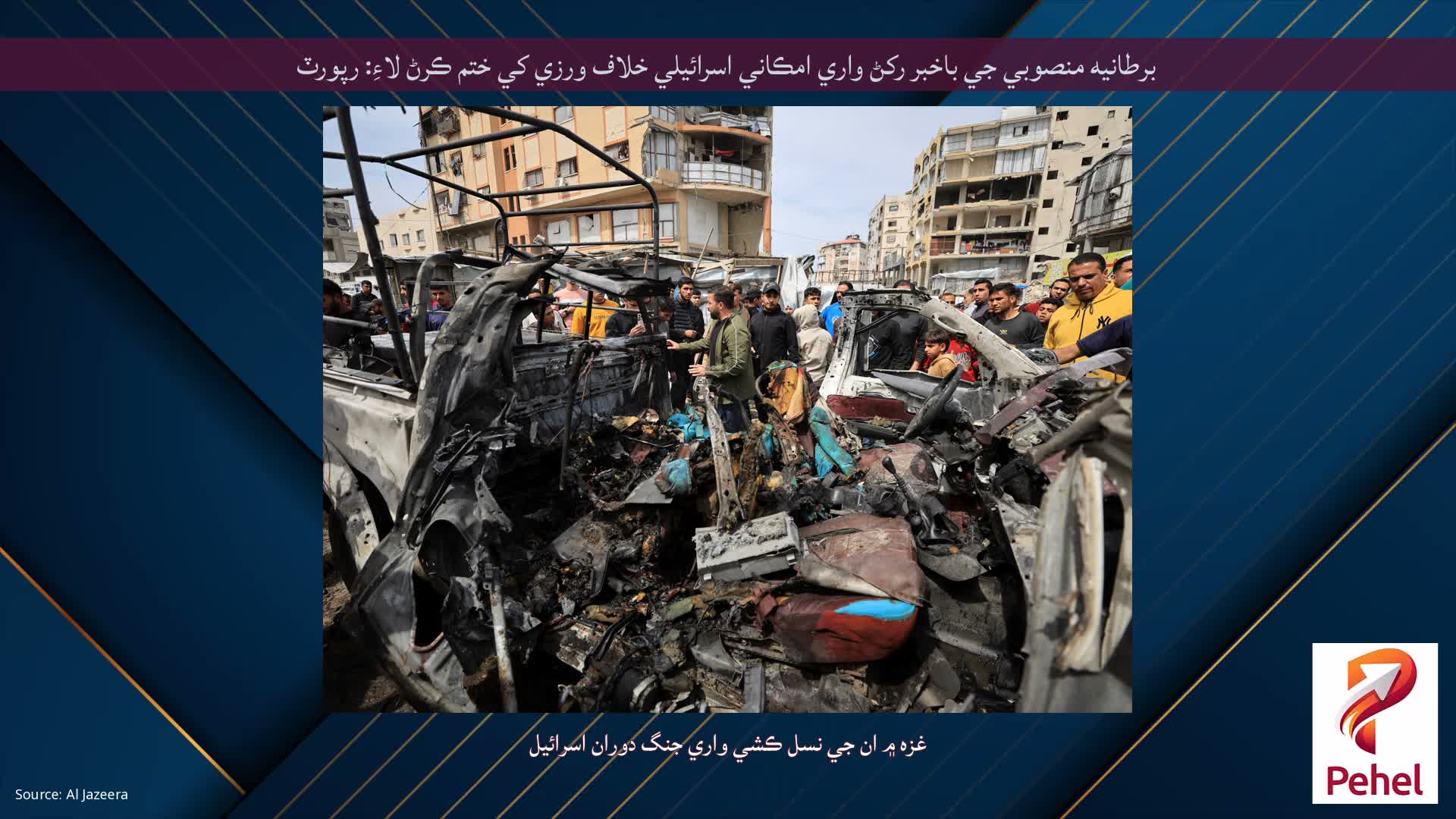 برطانيه منصوبي جي باخبر رکڻ واري امڪاني اسرائيلي خلاف ورزي کي ختم ڪرڻ لاءِ: رپورٽ