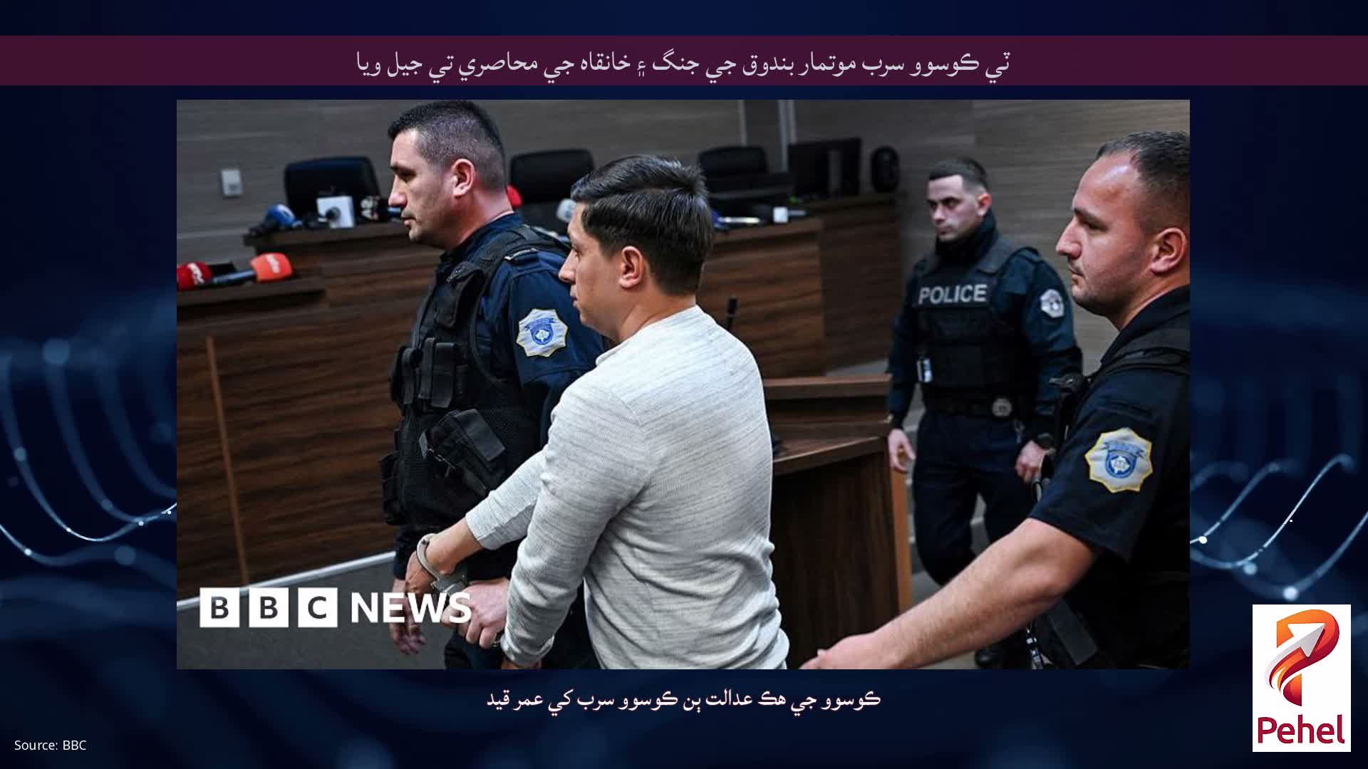 ٽي ڪوسوو سرب موتمار بندوق جي جنگ ۽ خانقاه جي محاصري تي جيل ويا