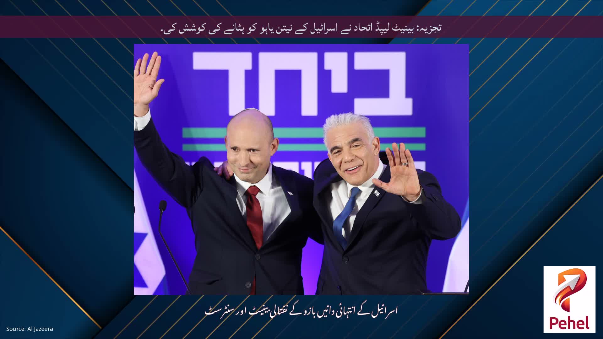 تجزیہ: بینیٹ لیپڈ اتحاد نے اسرائیل کے نیتن یاہو کو ہٹانے کی کوشش کی۔