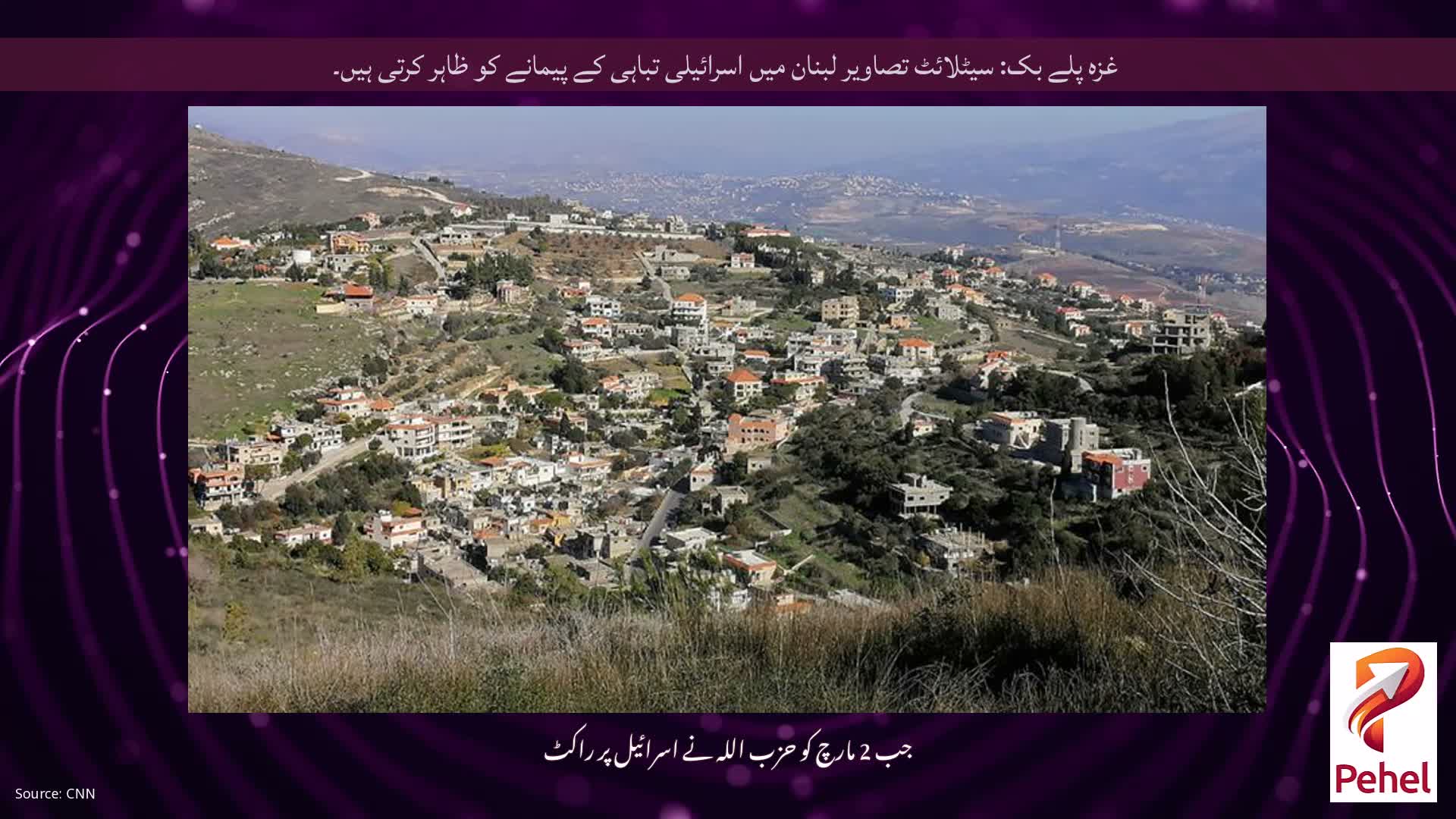 غزہ پلے بک: سیٹلائٹ تصاویر لبنان میں اسرائیلی تباہی کے پیمانے کو ظاہر کرتی ہیں۔