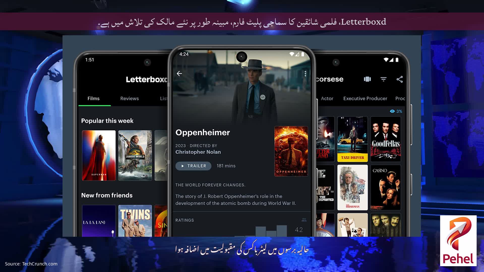 Letterboxd، فلمی شائقین کا سماجی پلیٹ فارم، مبینہ طور پر نئے مالک کی تلاش میں ہے۔