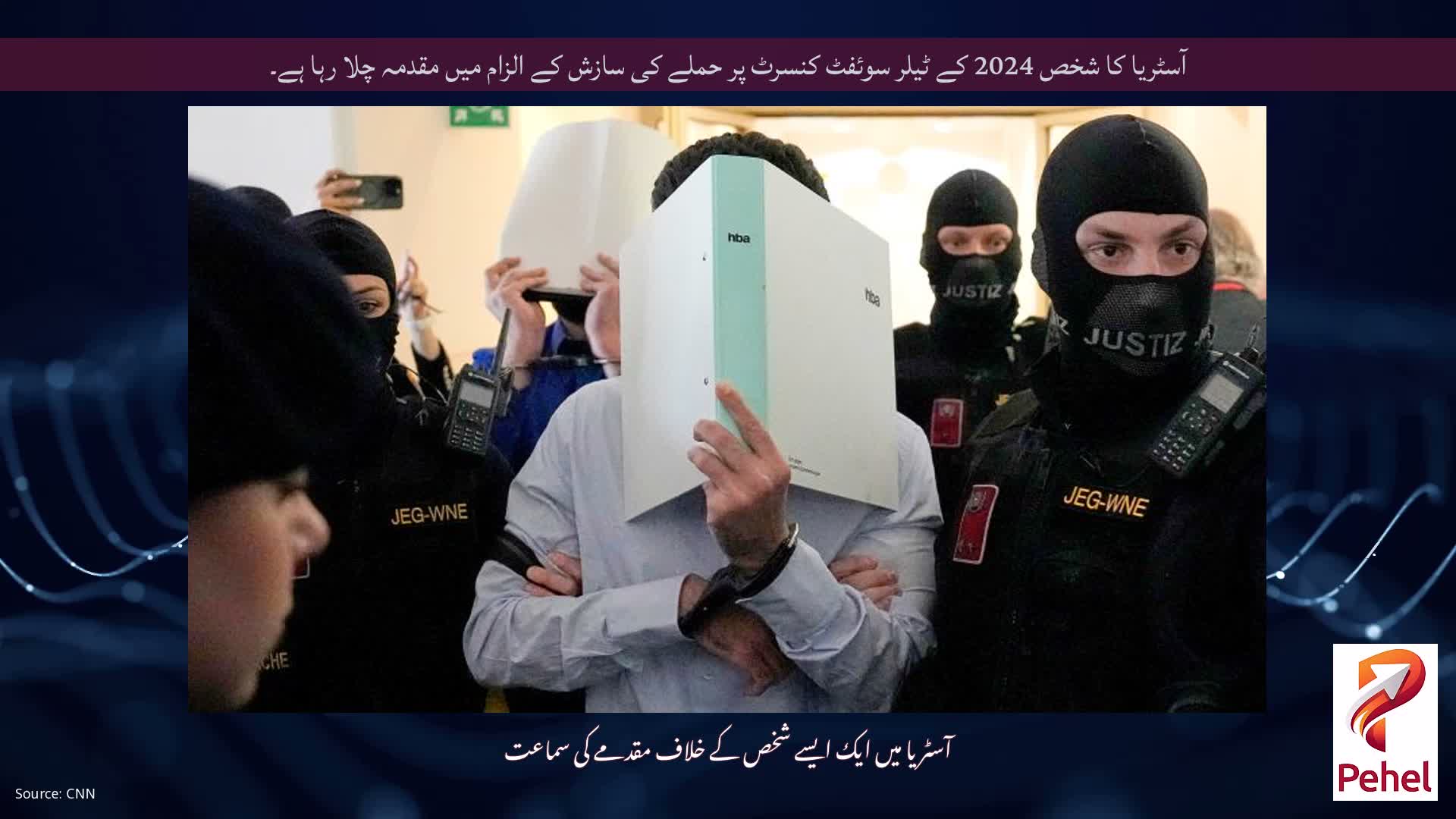 آسٹریا کا شخص 2024 کے ٹیلر سوئفٹ کنسرٹ پر حملے کی سازش کے الزام میں مقدمہ چلا رہا ہے۔