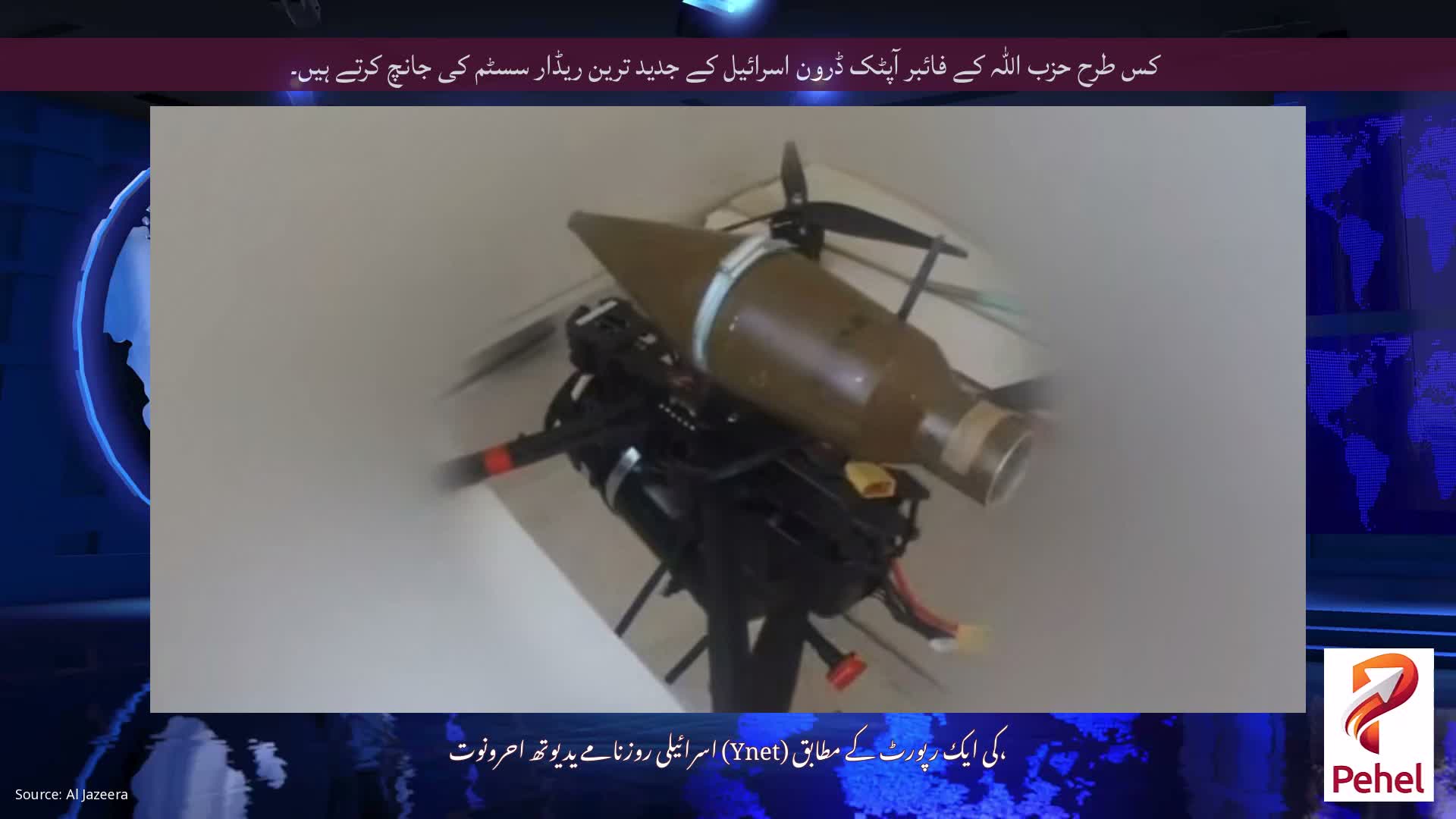 کس طرح حزب اللہ کے فائبر آپٹک ڈرون اسرائیل کے جدید ترین ریڈار سسٹم کی جانچ کرتے ہیں۔