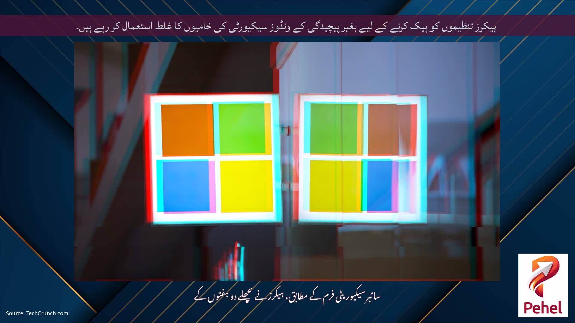 ہیکرز تنظیموں کو ہیک کرنے کے لیے بغیر پیچیدگی کے ونڈوز سیکیورٹی کی خامیوں کا غلط استعمال کر رہے ہیں۔