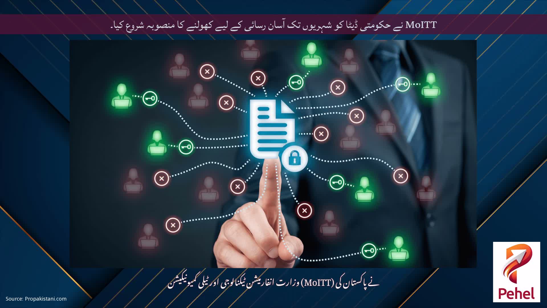 MoITT نے حکومتی ڈیٹا کو شہریوں تک آسان رسائی کے لیے کھولنے کا منصوبہ شروع کیا۔