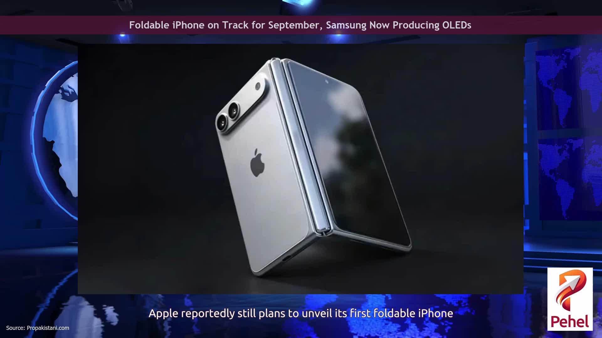 Foldable iPhone on Track for September, Samsung Now Producing OLEDs