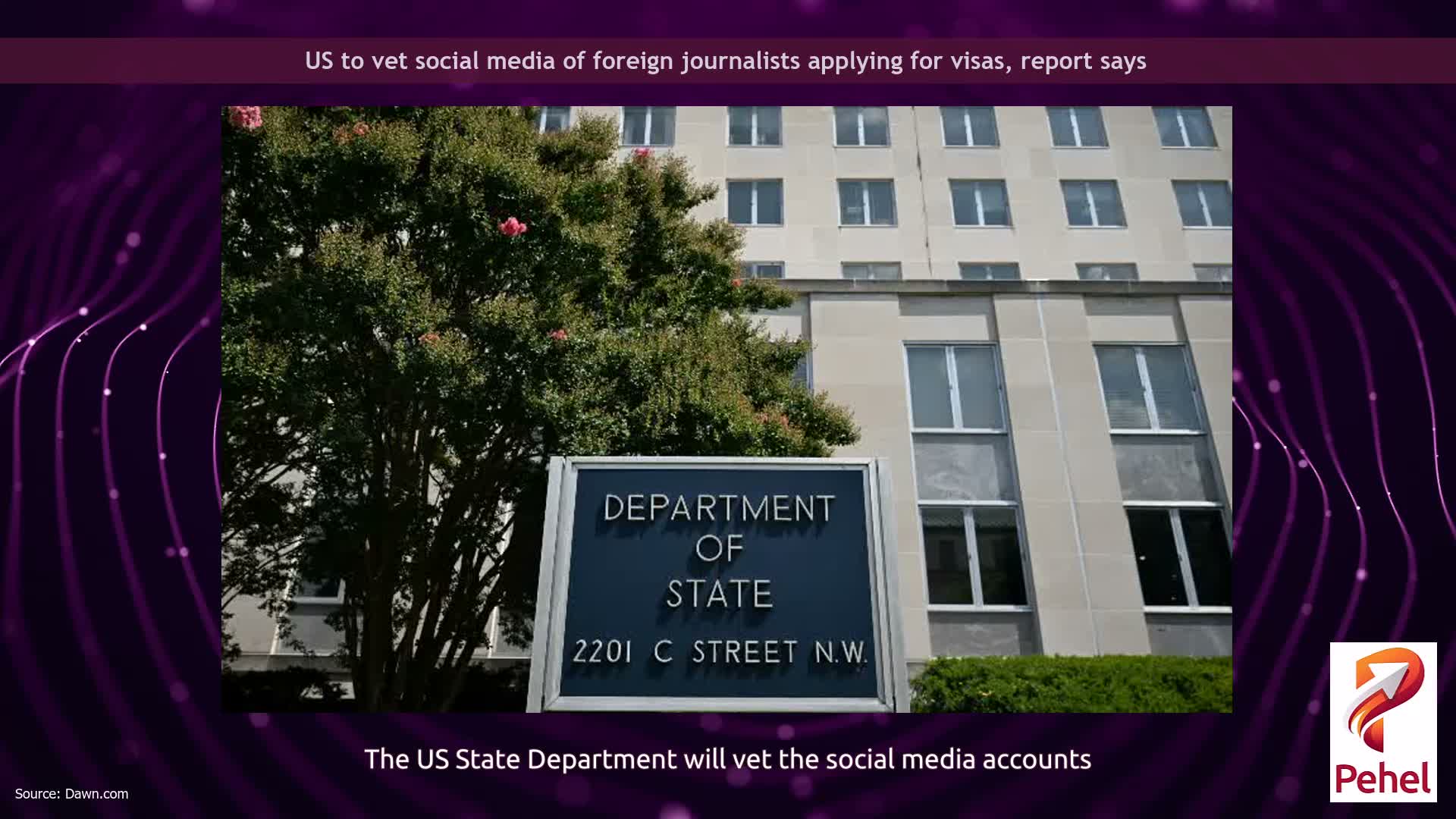 US to vet social media of foreign journalists applying for visas, report says