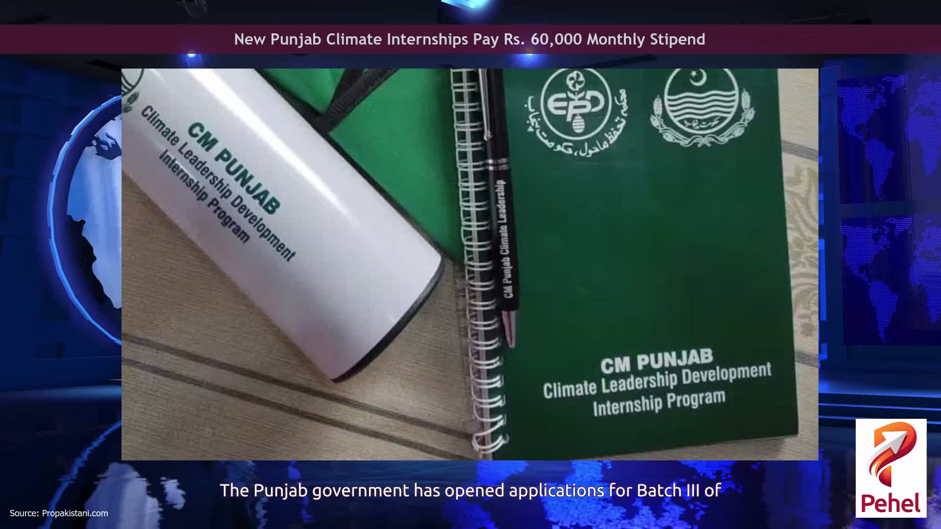 New Punjab Climate Internships Pay Rs. 60,000 Monthly Stipend