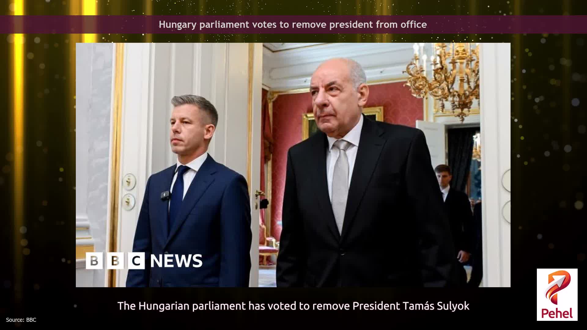 Hungary parliament votes to remove president from office