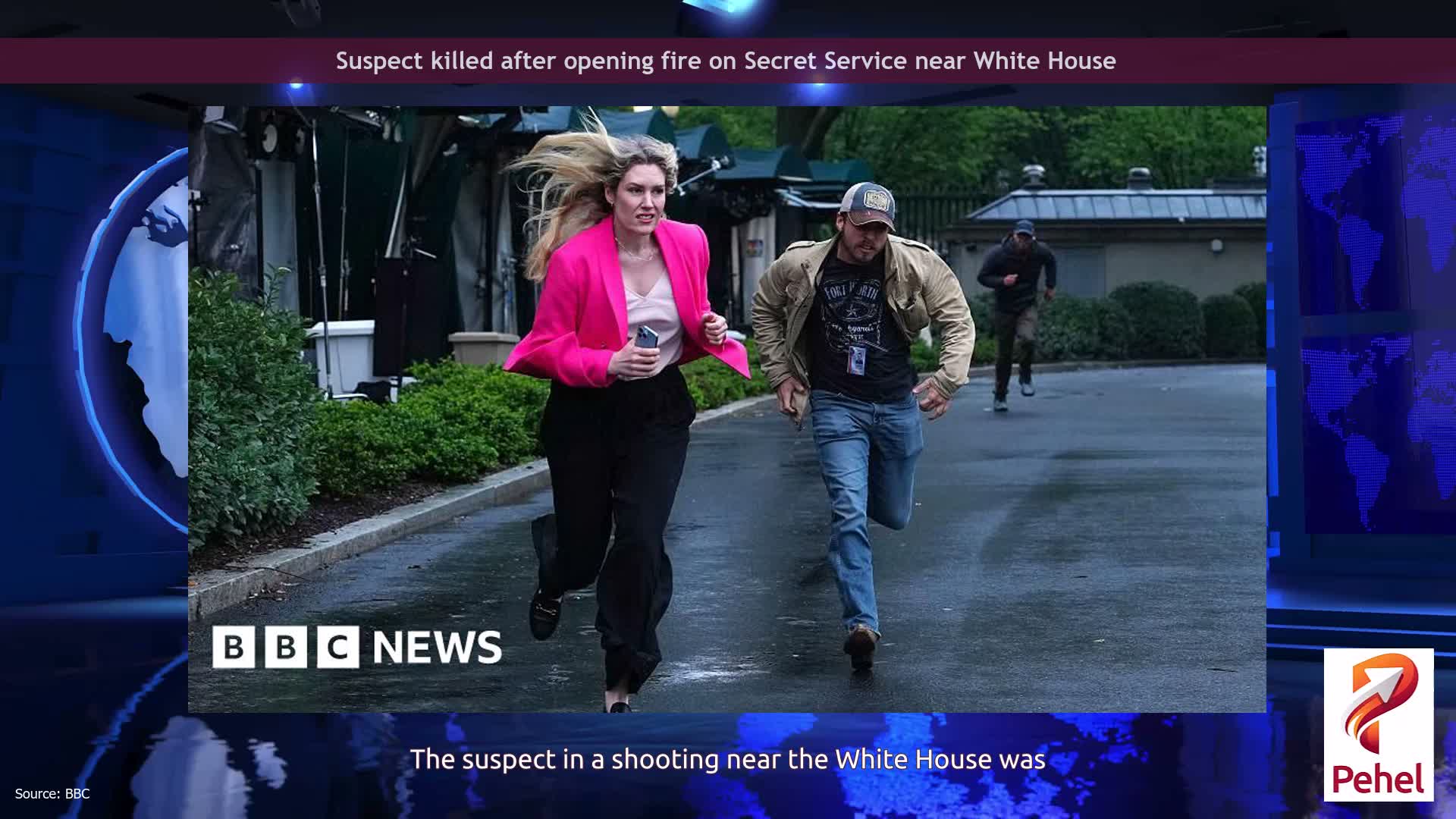 Suspect killed after opening fire on Secret Service near White House