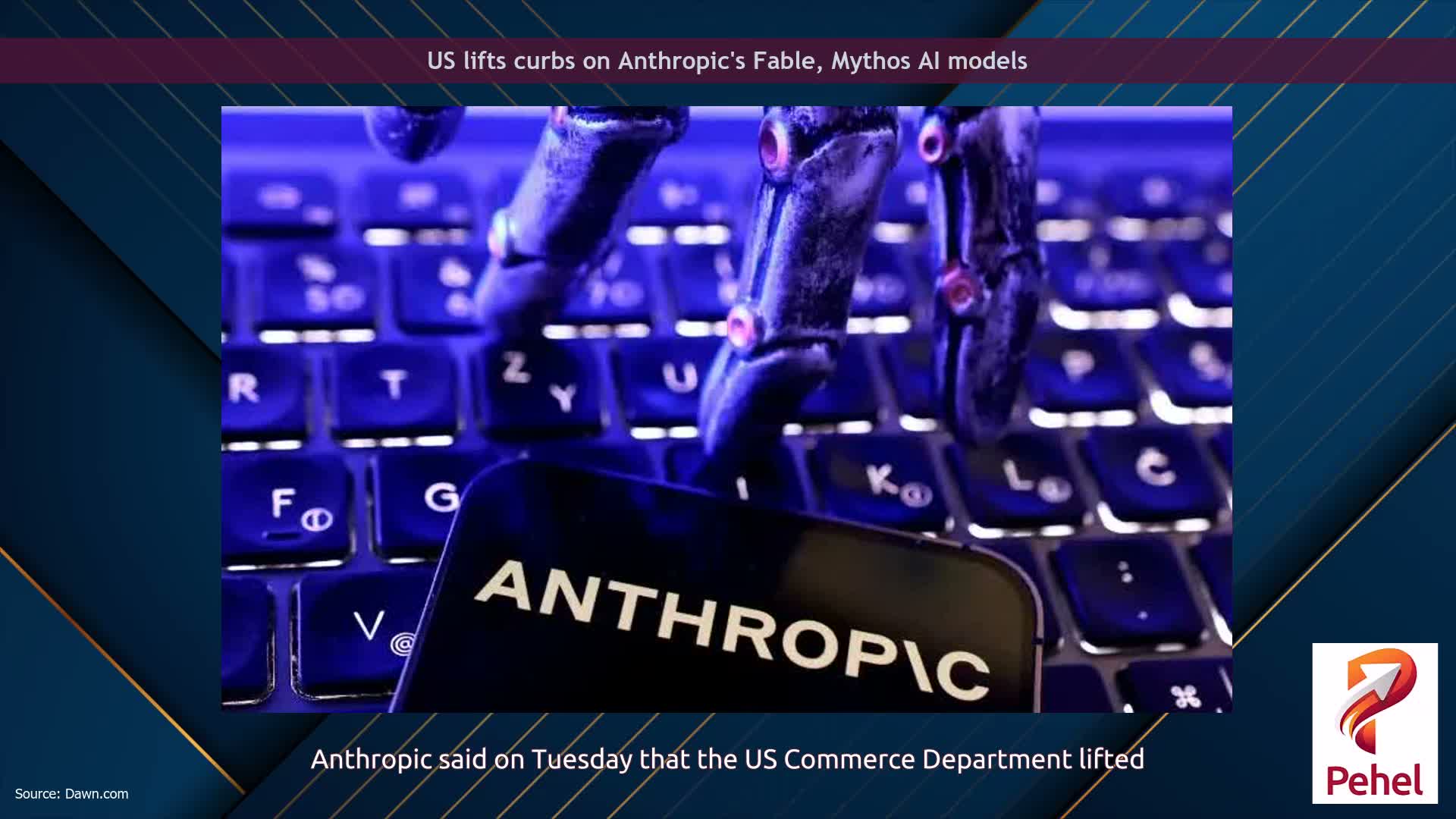 US lifts curbs on Anthropic's Fable, Mythos AI models