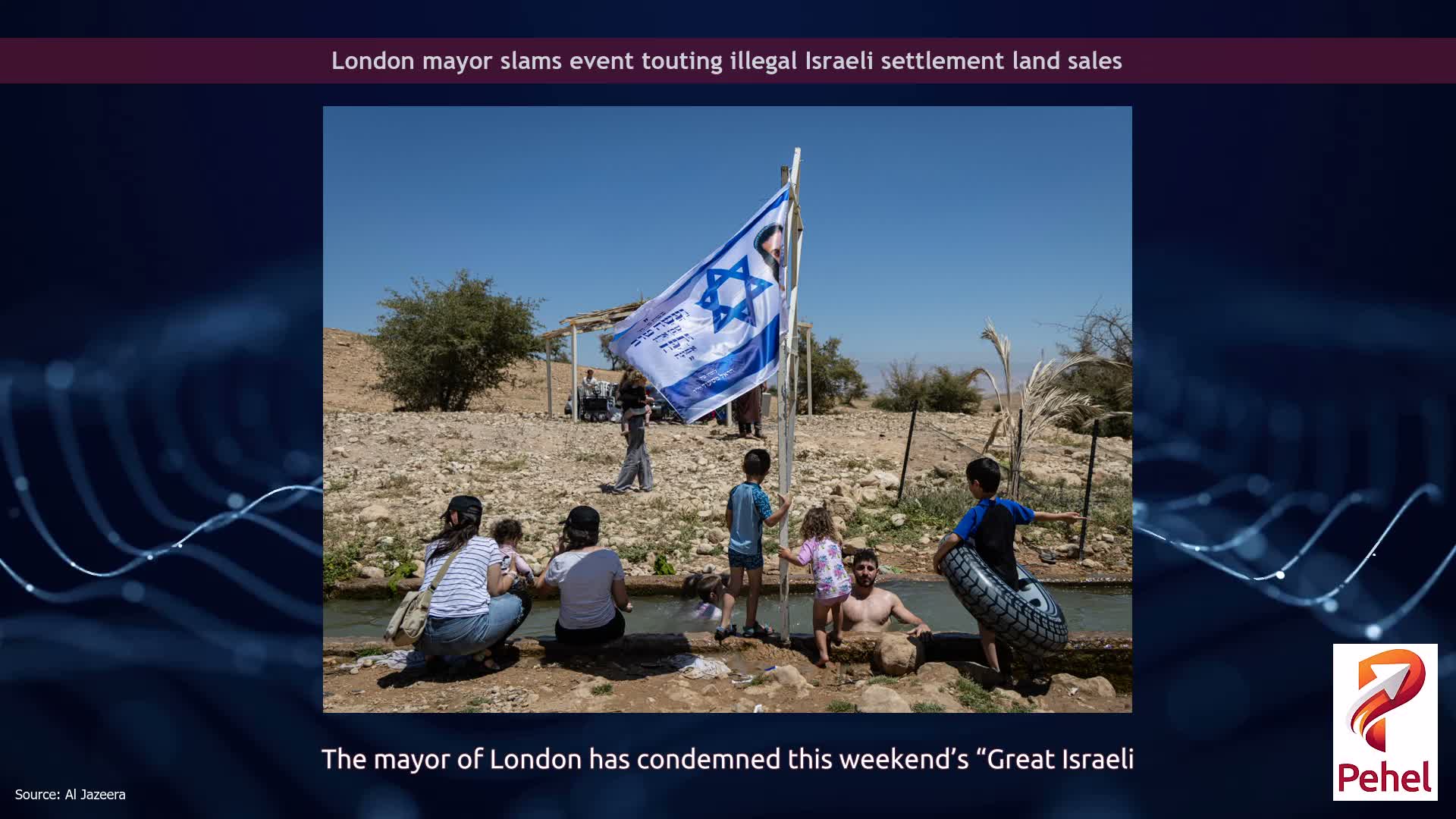 London mayor slams event touting illegal Israeli settlement land sales