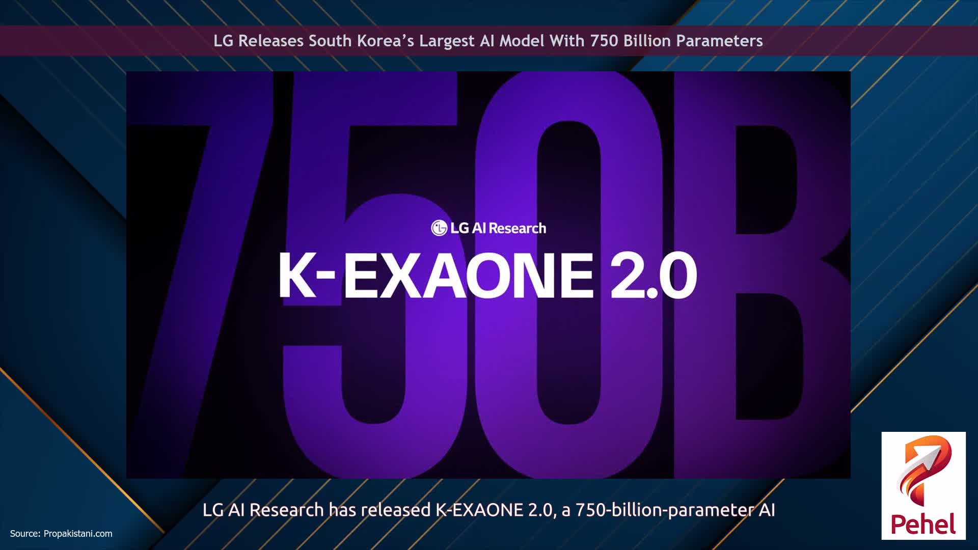 LG Releases South Korea’s Largest AI Model With 750 Billion Parameters