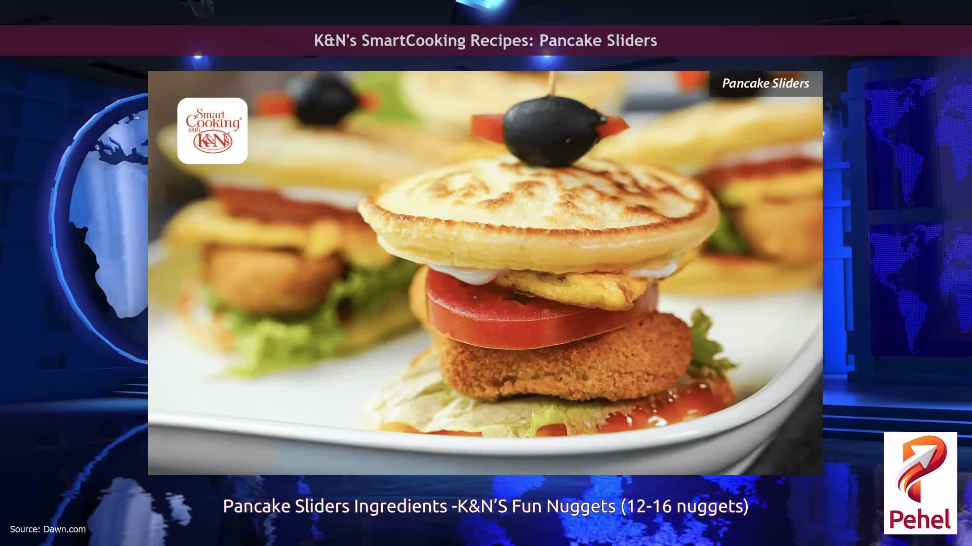 K&N's SmartCooking Recipes: Pancake Sliders