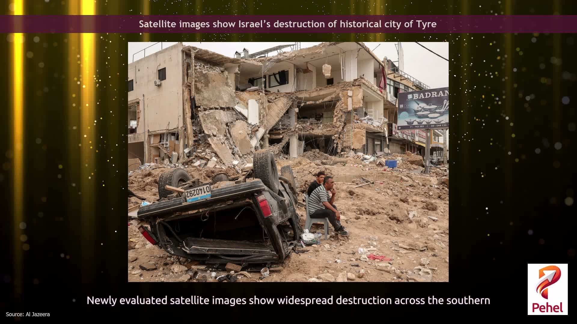Satellite images show Israel’s destruction of historical city of Tyre