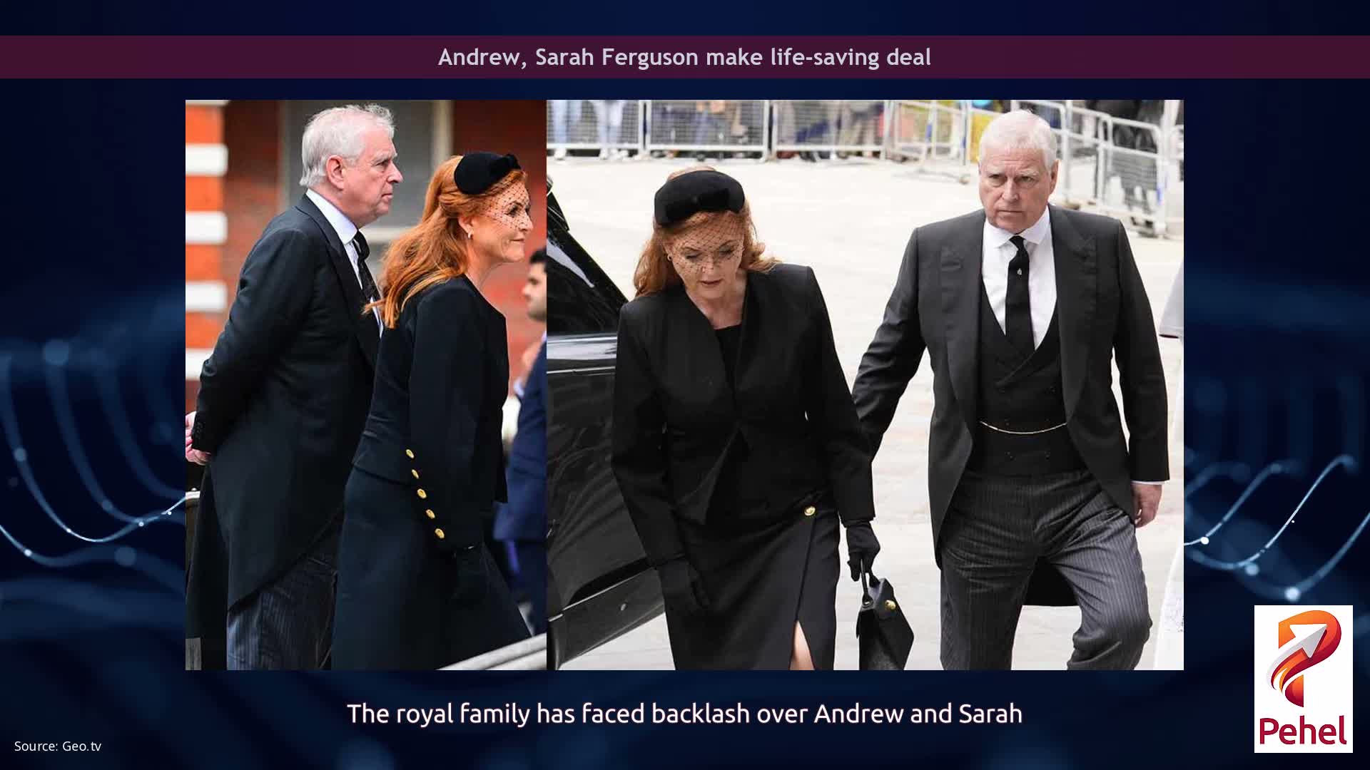 Andrew, Sarah Ferguson make life-saving deal