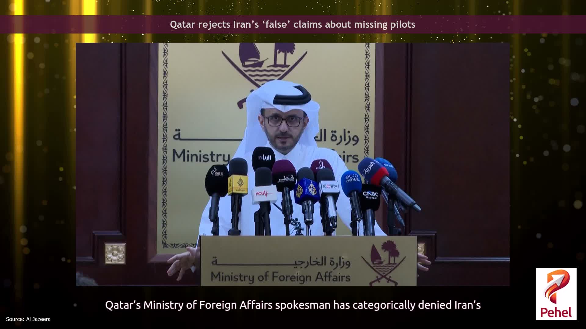 Qatar rejects Iran’s ‘false’ claims about missing pilots