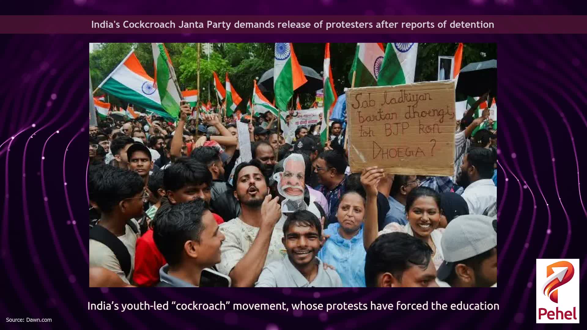 India's Cockcroach Janta Party demands release of protesters after reports of detention