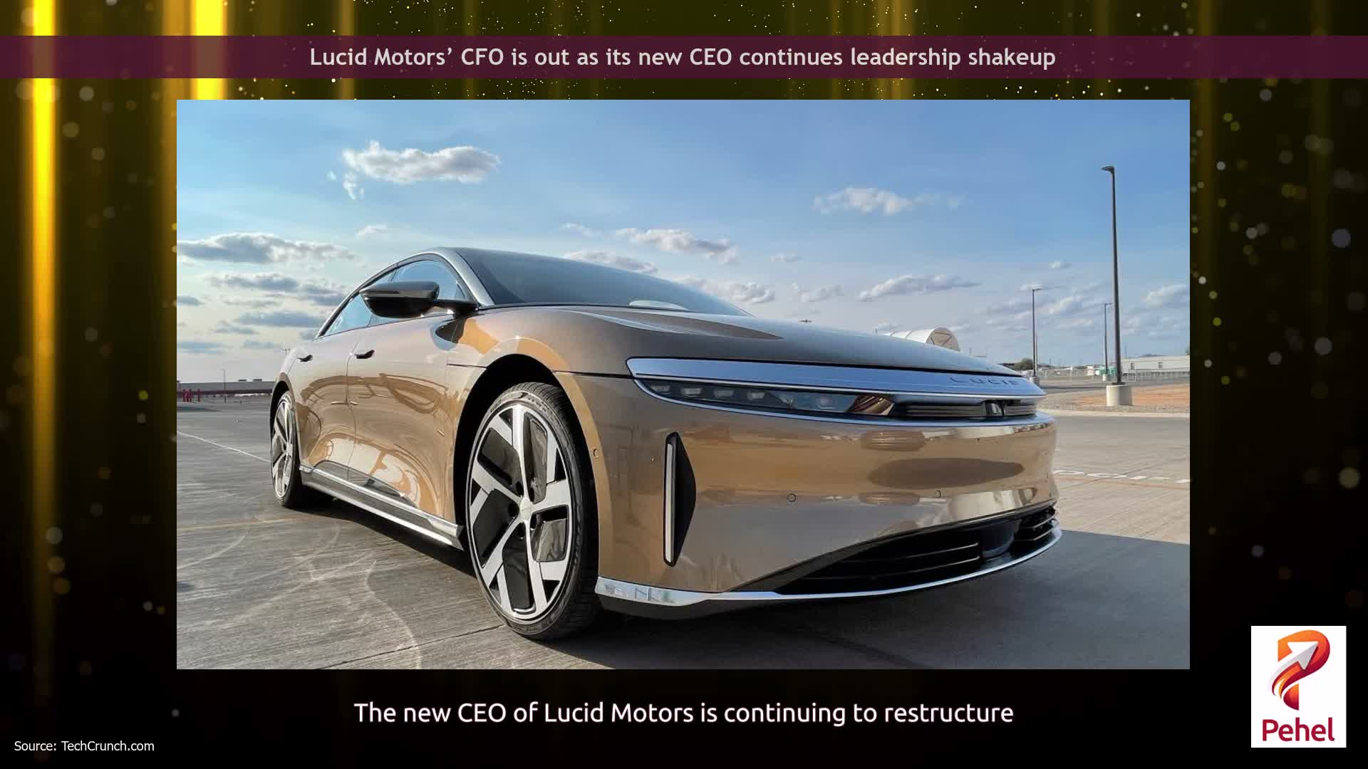 Lucid Motors’ CFO is out as its new CEO continues leadership shakeup