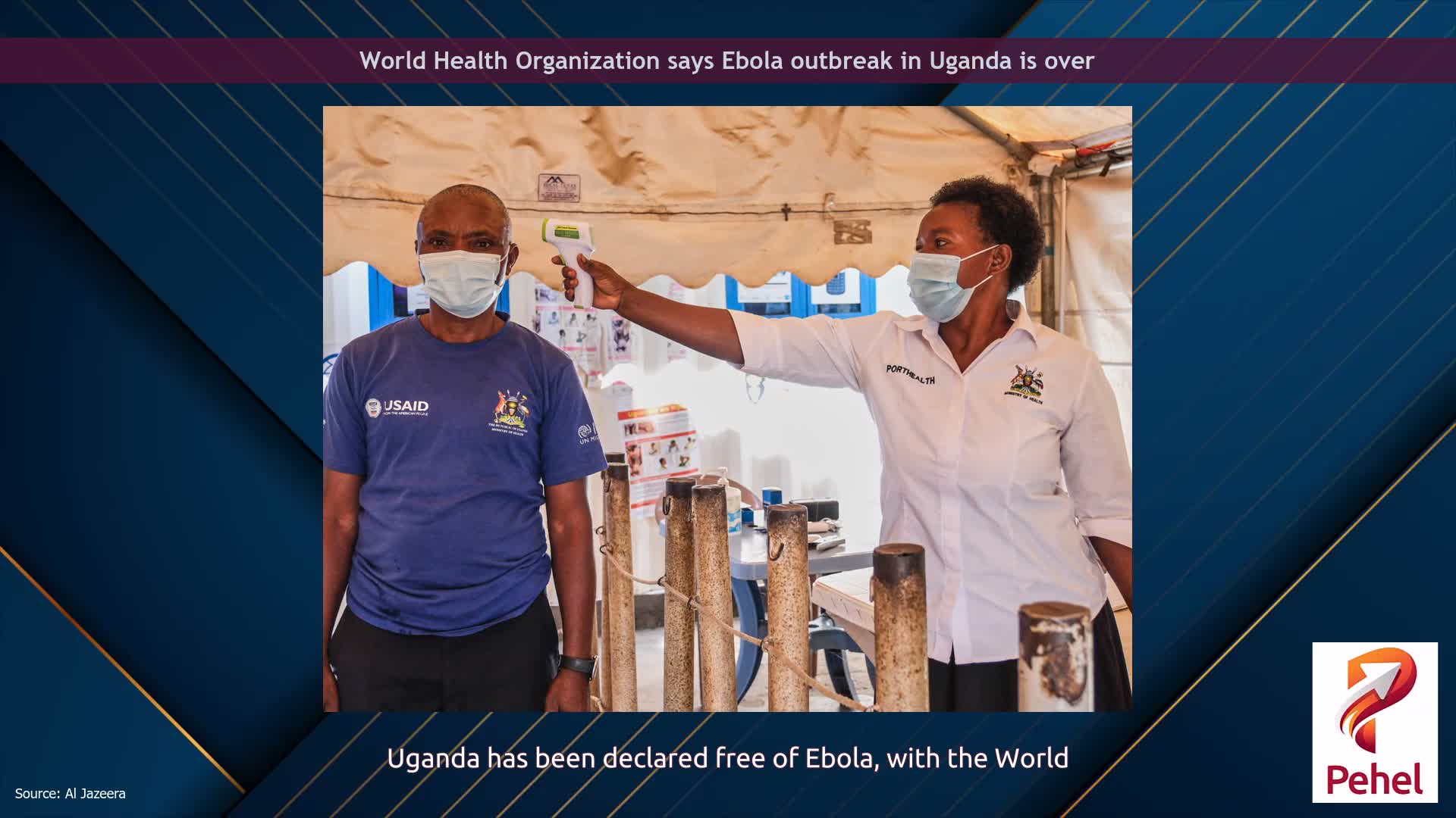 World Health Organization says Ebola outbreak in Uganda is over