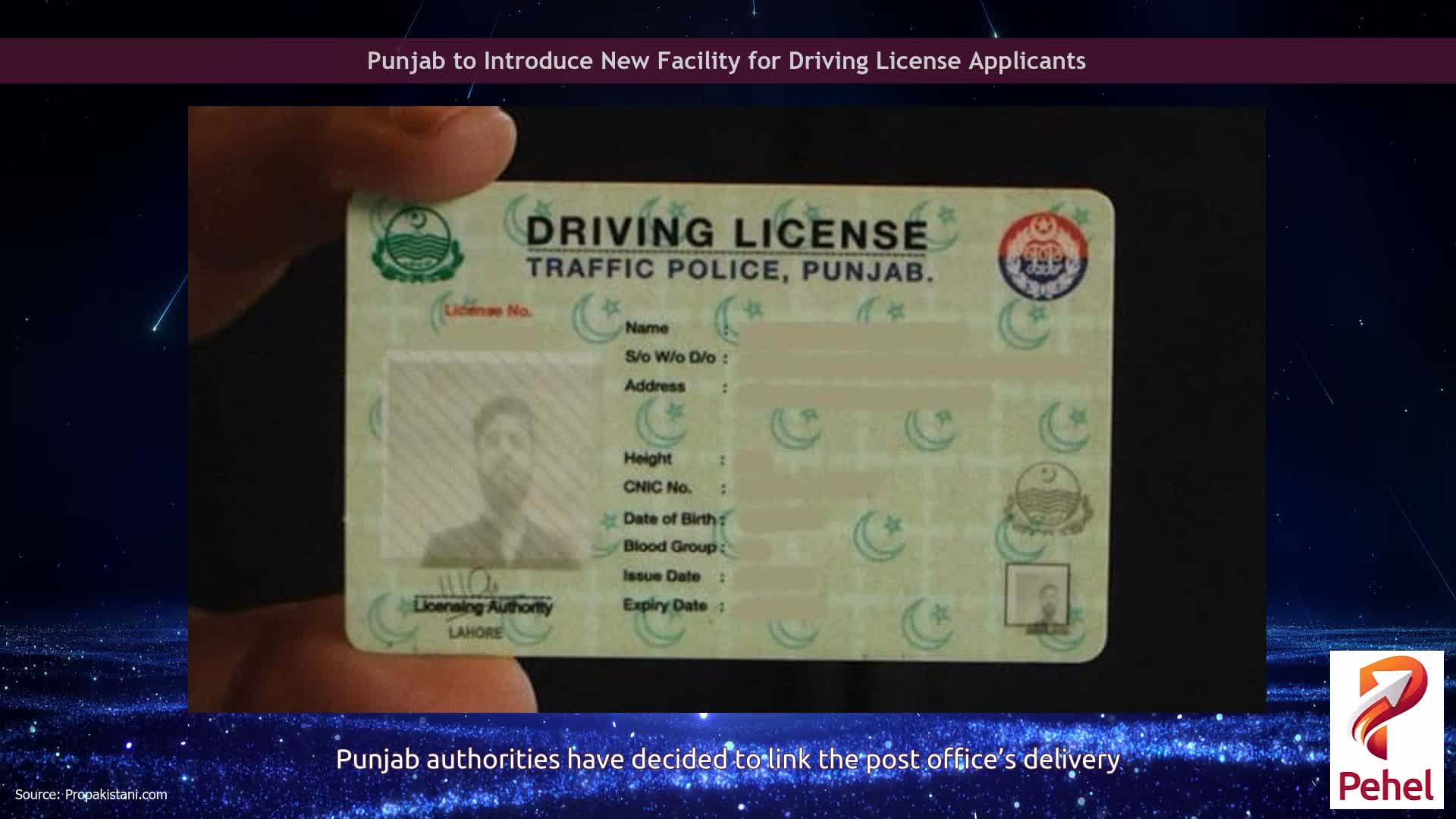 Punjab to Introduce New Facility for Driving License Applicants