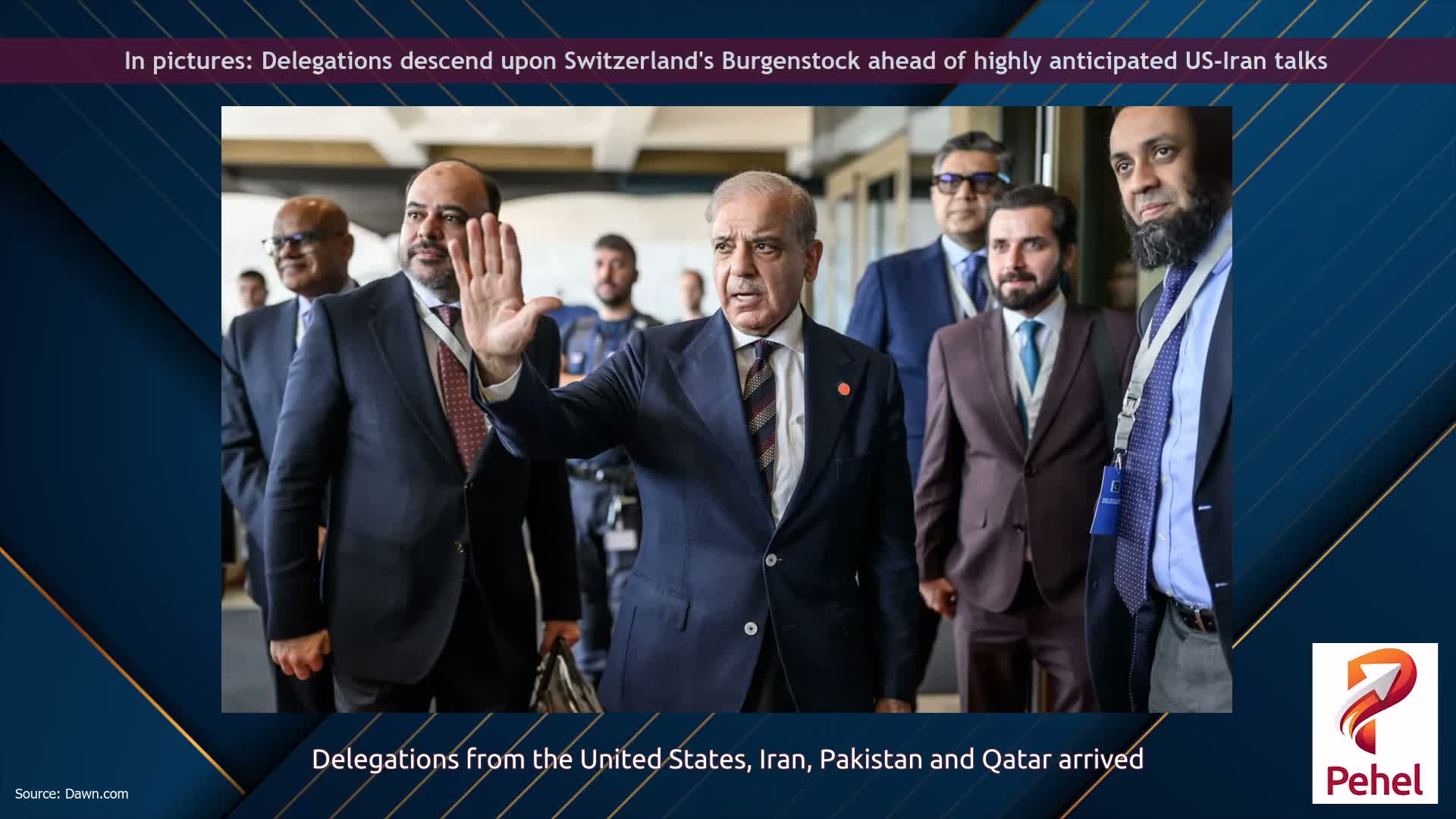 In pictures: Delegations descend upon Switzerland's Burgenstock ahead of highly anticipated US-Iran talks
