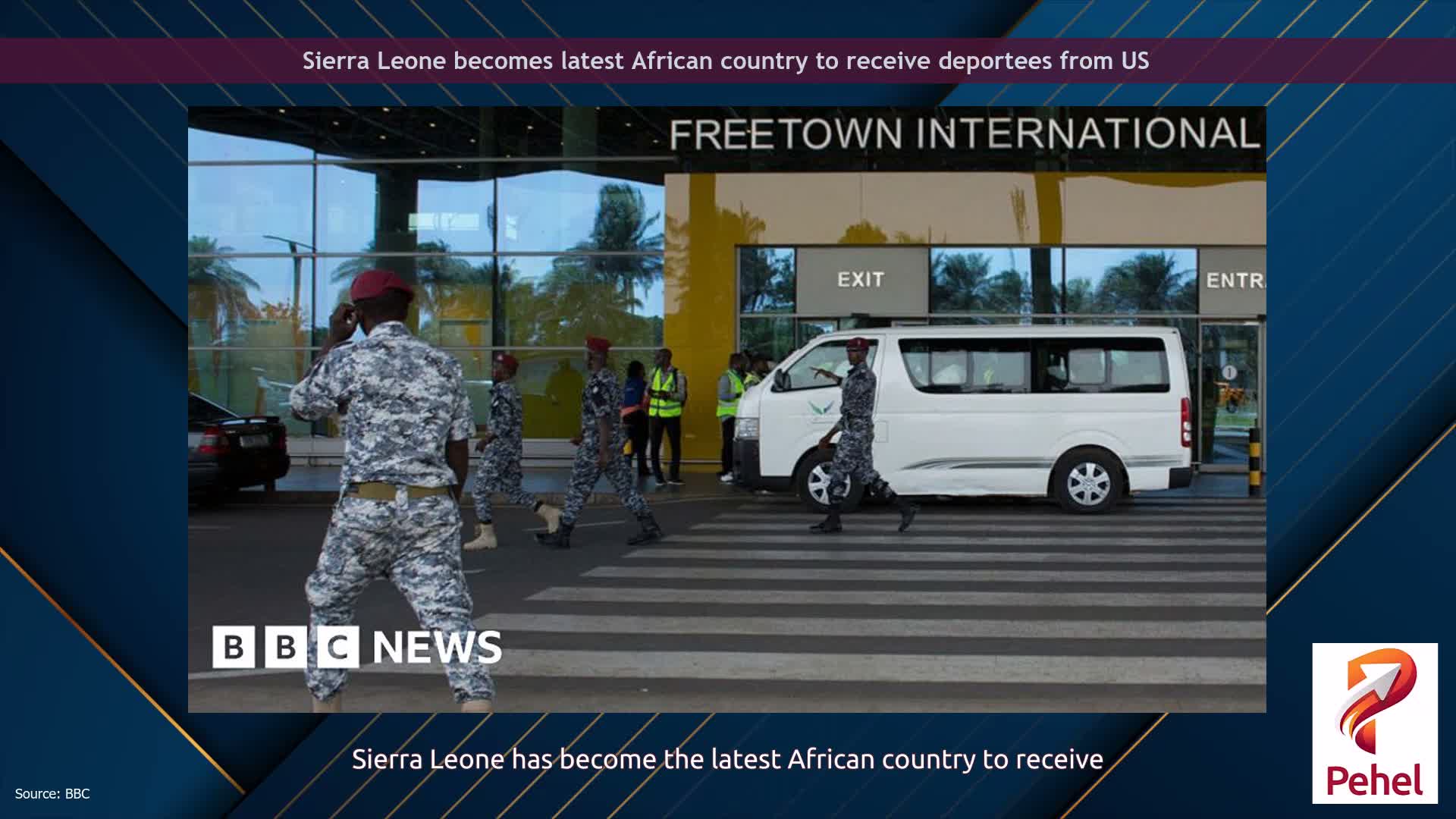Sierra Leone becomes latest African country to receive deportees from US