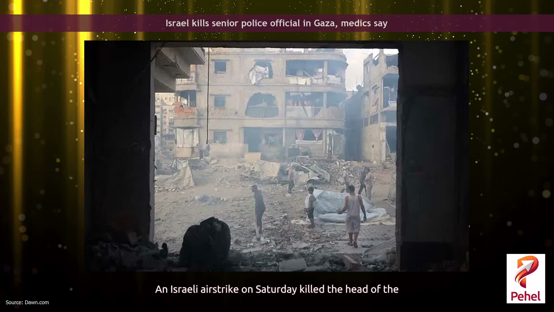 Israel kills senior police official in Gaza, medics say