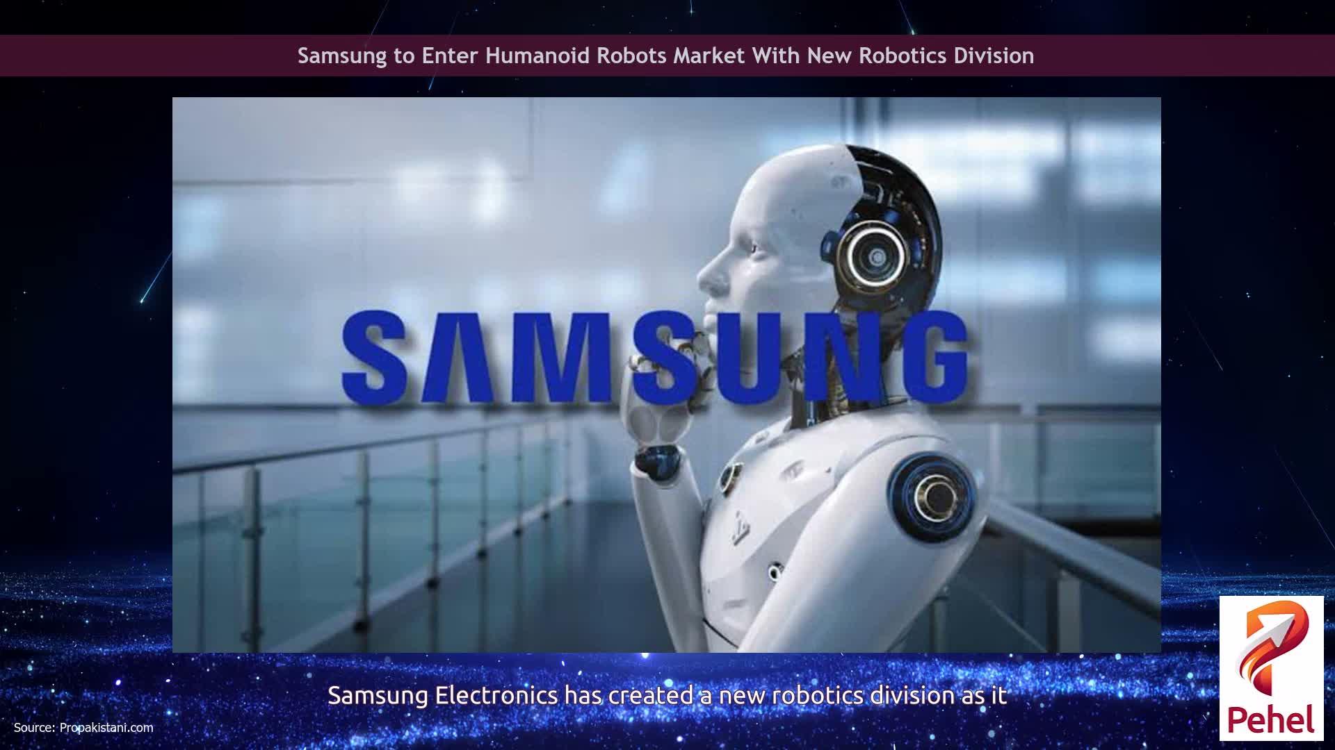 Samsung to Enter Humanoid Robots Market With New Robotics Division