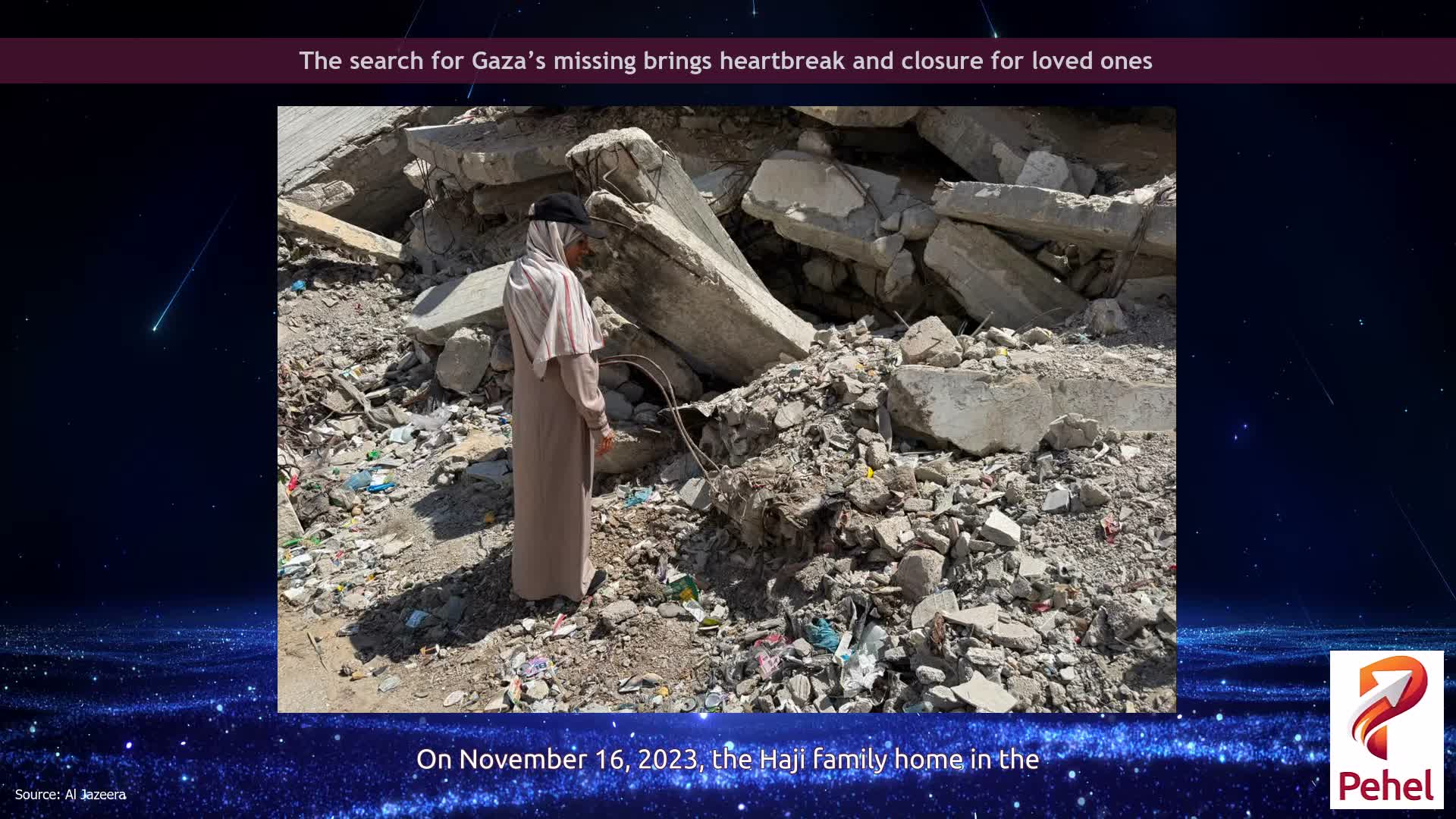 The search for Gaza’s missing brings heartbreak and closure for loved ones