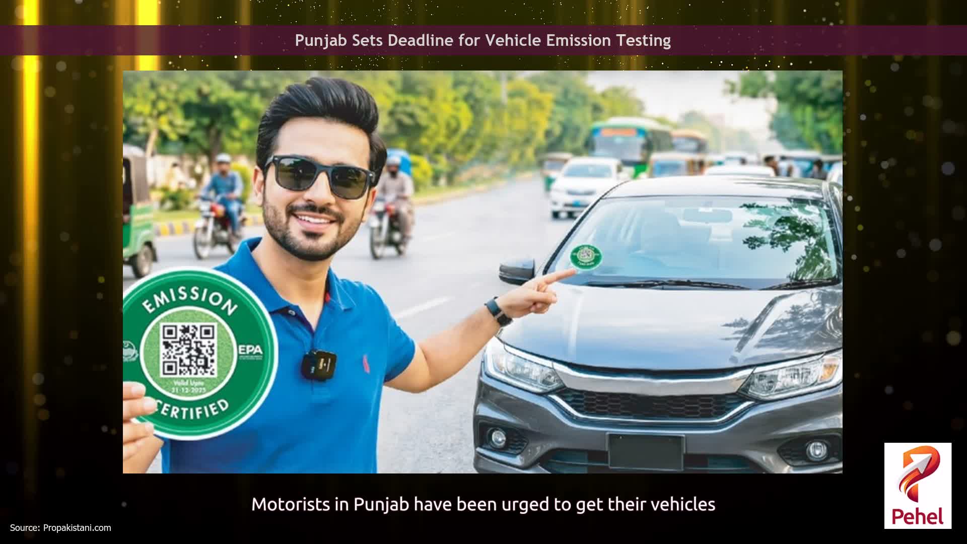 Punjab Sets Deadline for Vehicle Emission Testing