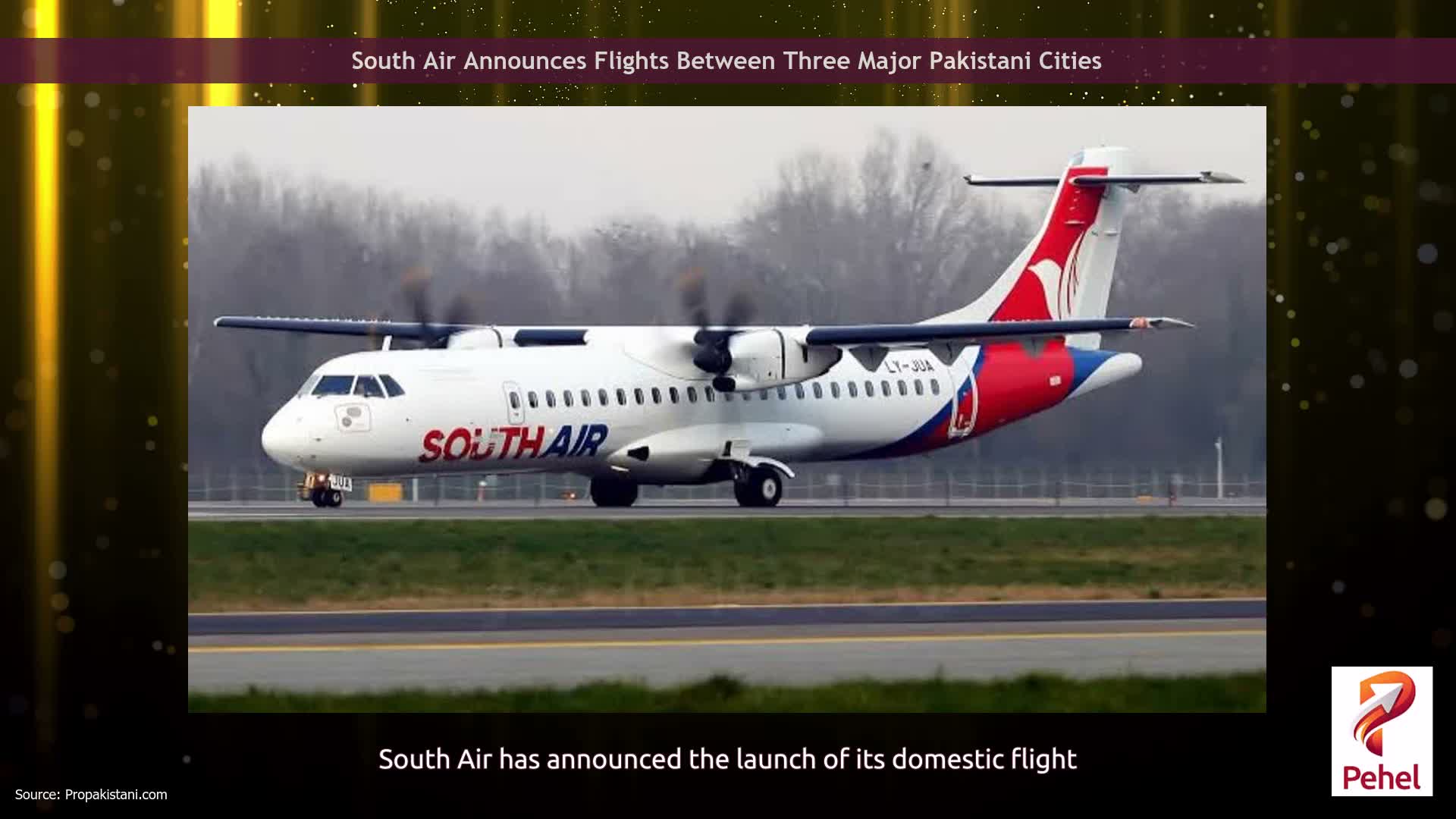 South Air Announces Flights Between Three Major Pakistani Cities
