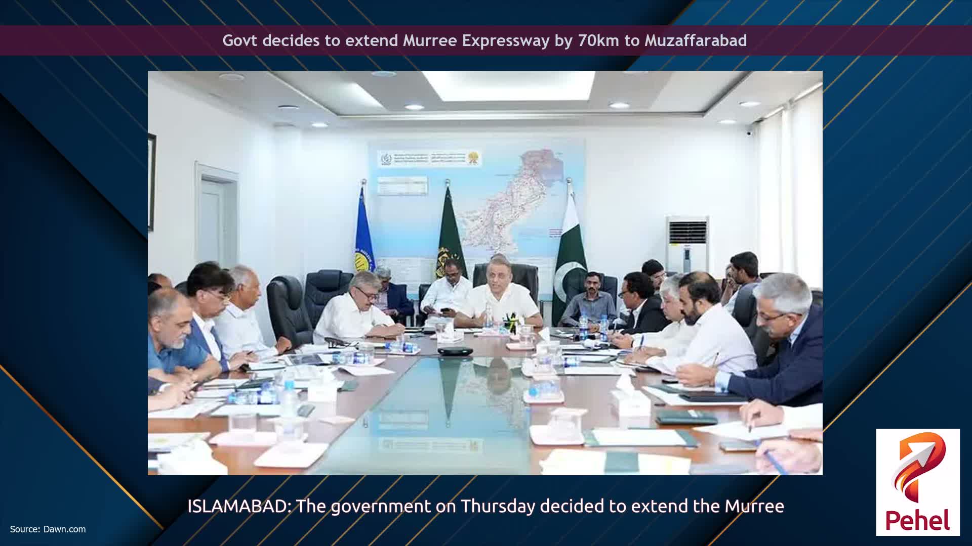 Govt decides to extend Murree Expressway by 70km to Muzaffarabad