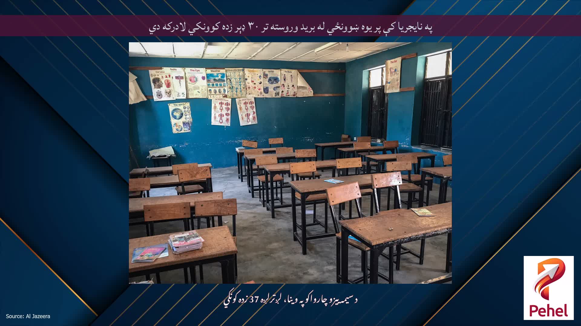 په نایجریا کې پر یوه ښوونځي له برید وروسته تر ۳۰ ډېر زده کوونکي لادرکه دي