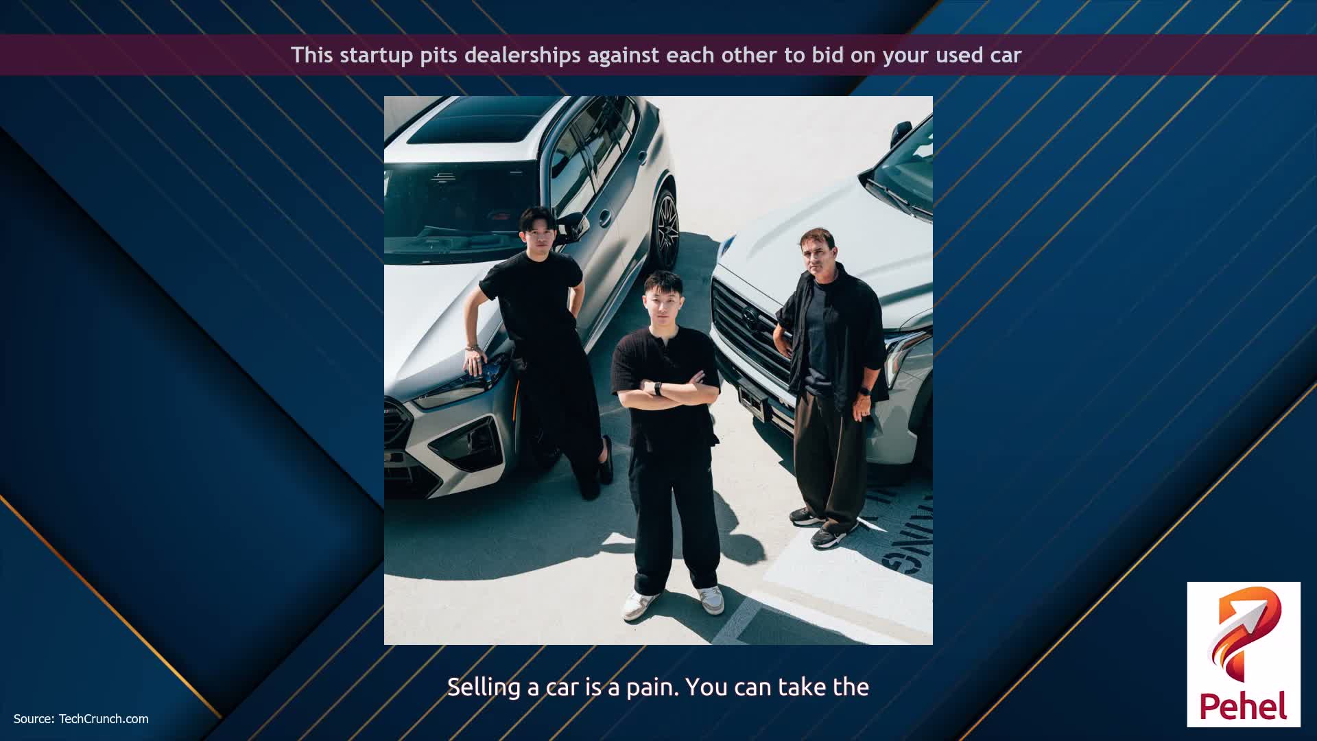This startup pits dealerships against each other to bid on your used car