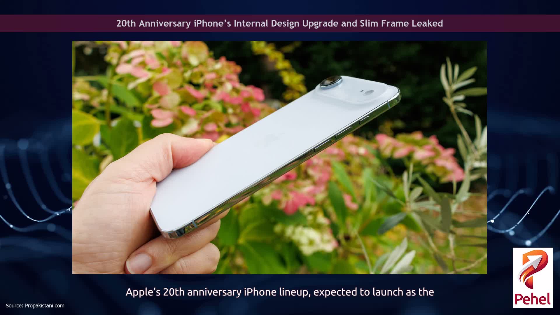 20th Anniversary iPhone’s Internal Design Upgrade and Slim Frame Leaked