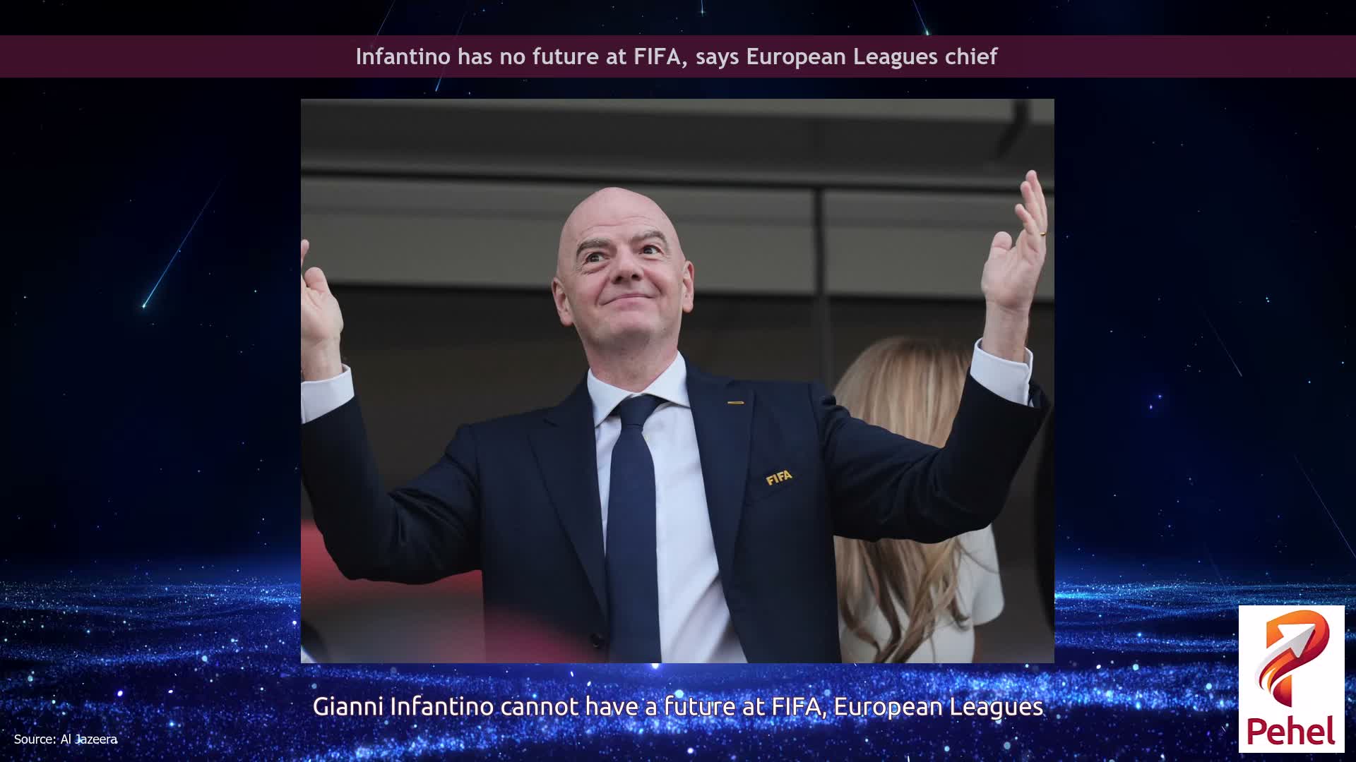 Infantino has no future at FIFA, says European Leagues chief