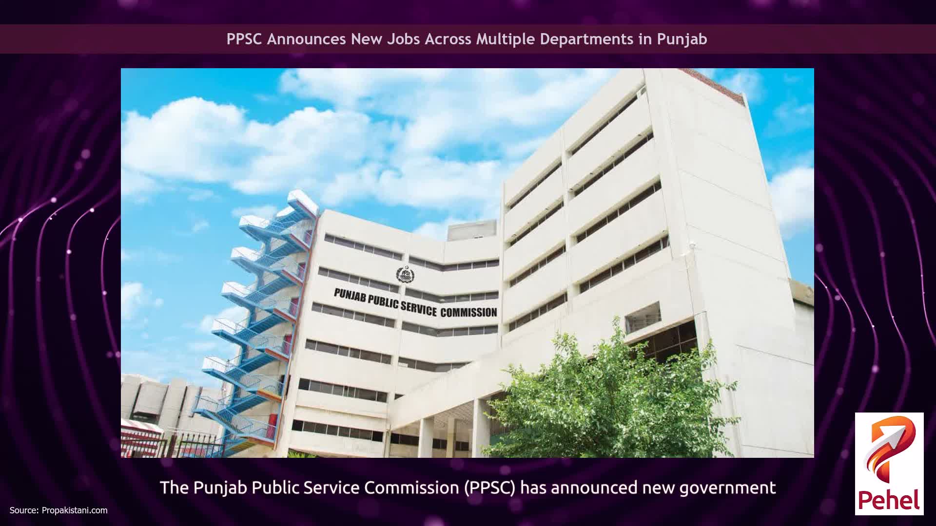 PPSC Announces New Jobs Across Multiple Departments in Punjab