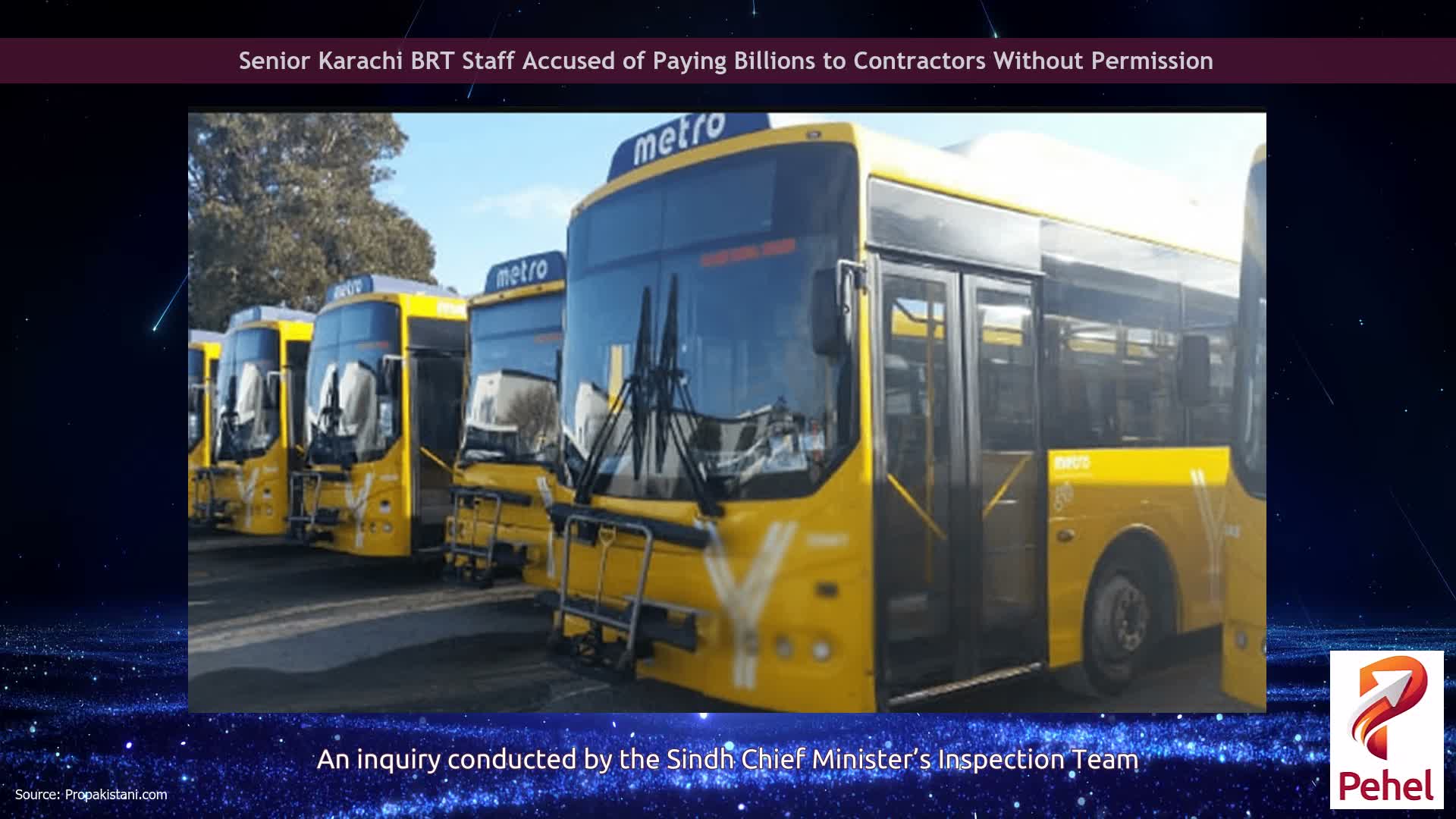 Senior Karachi BRT Staff Accused of Paying Billions to Contractors Without Permission