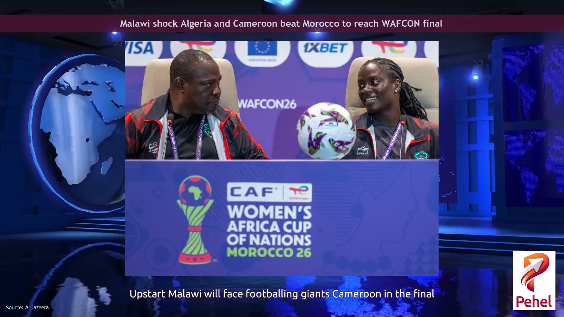 Malawi shock Algeria and Cameroon beat Morocco to reach WAFCON final