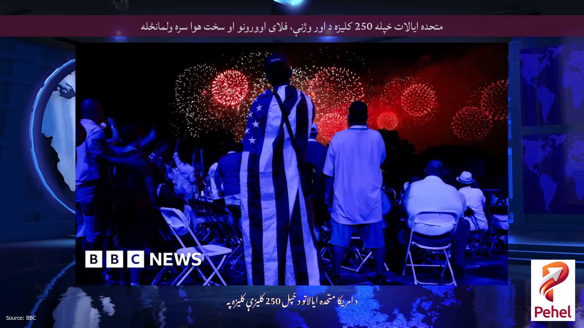 متحده ایالات خپله 250 کلیزه د اور وژنې، فلای اوورونو او سخت هوا سره ولمانځله