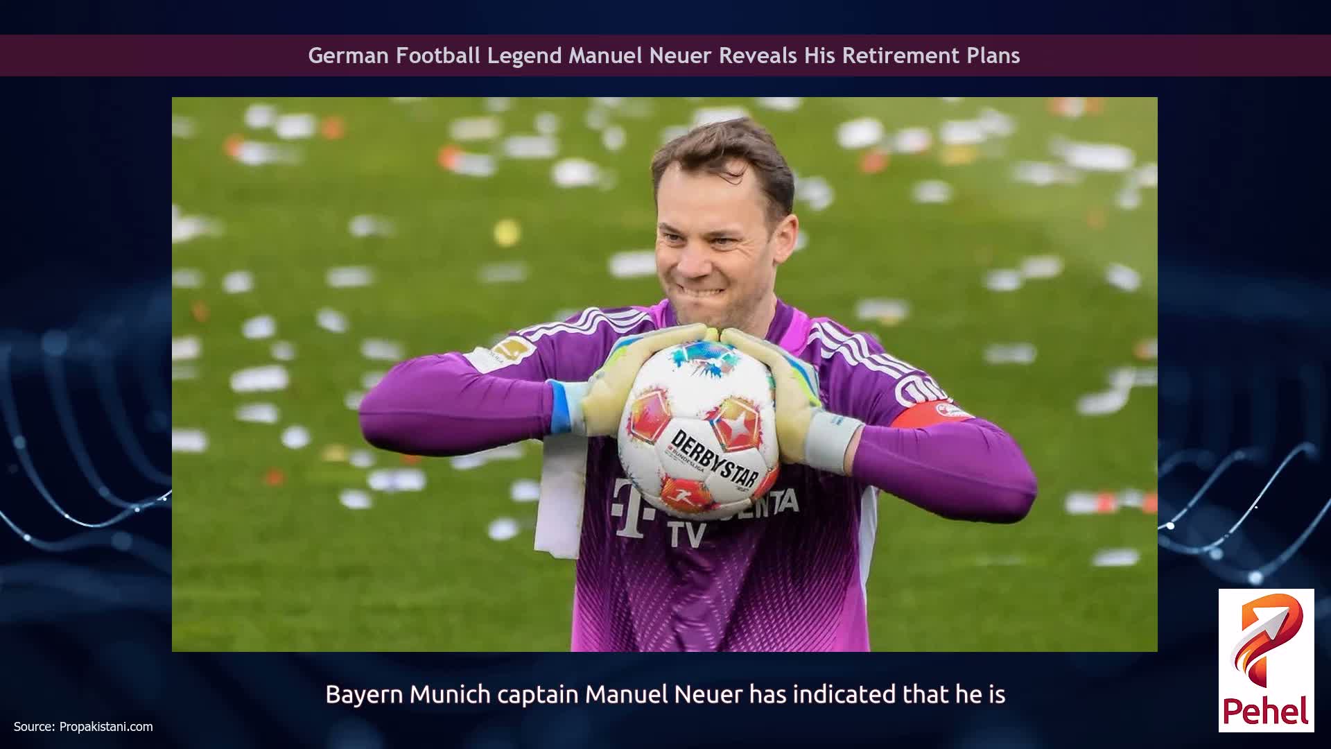 German Football Legend Manuel Neuer Reveals His Retirement Plans