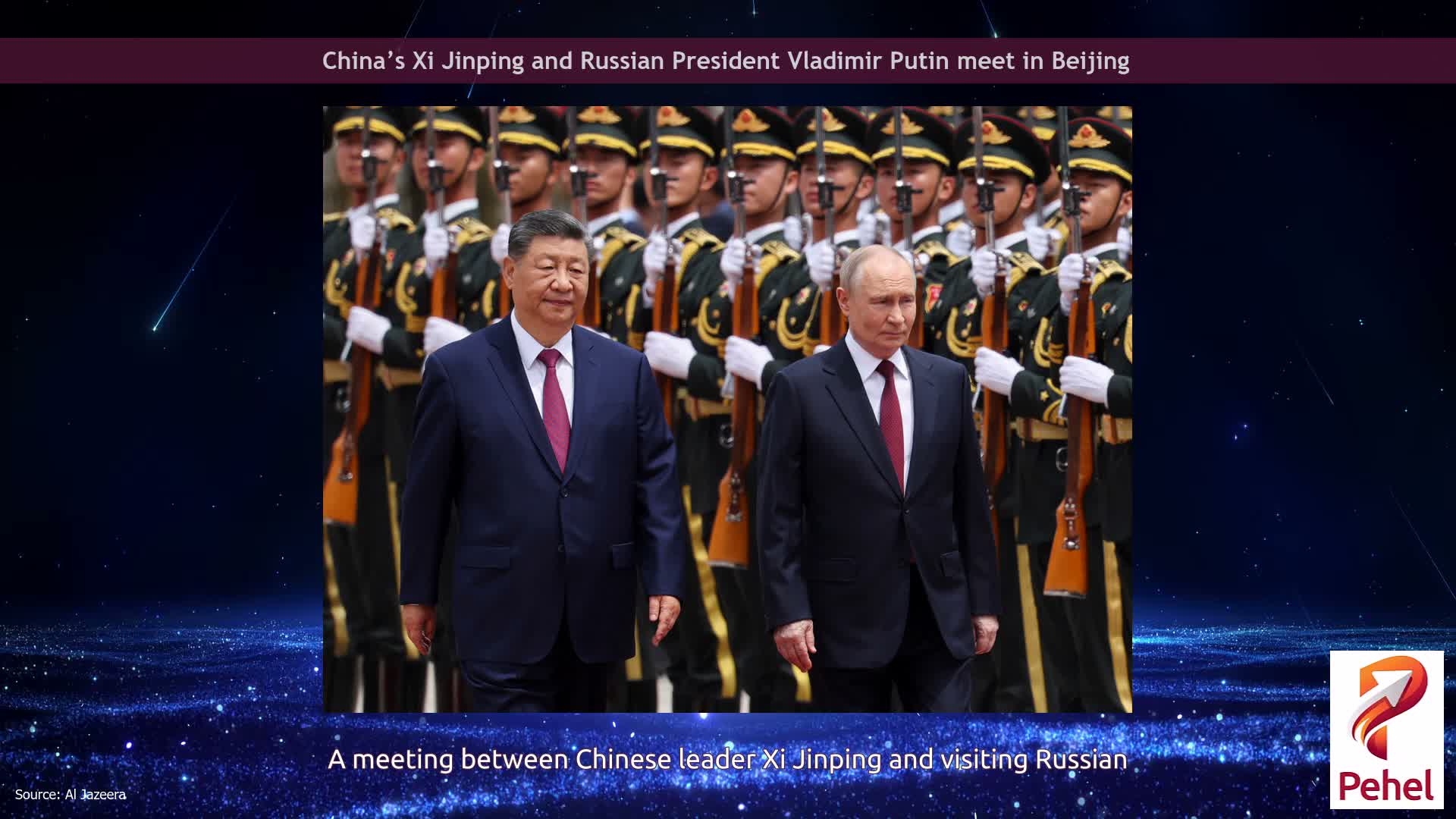 China’s Xi Jinping and Russian President Vladimir Putin meet in Beijing