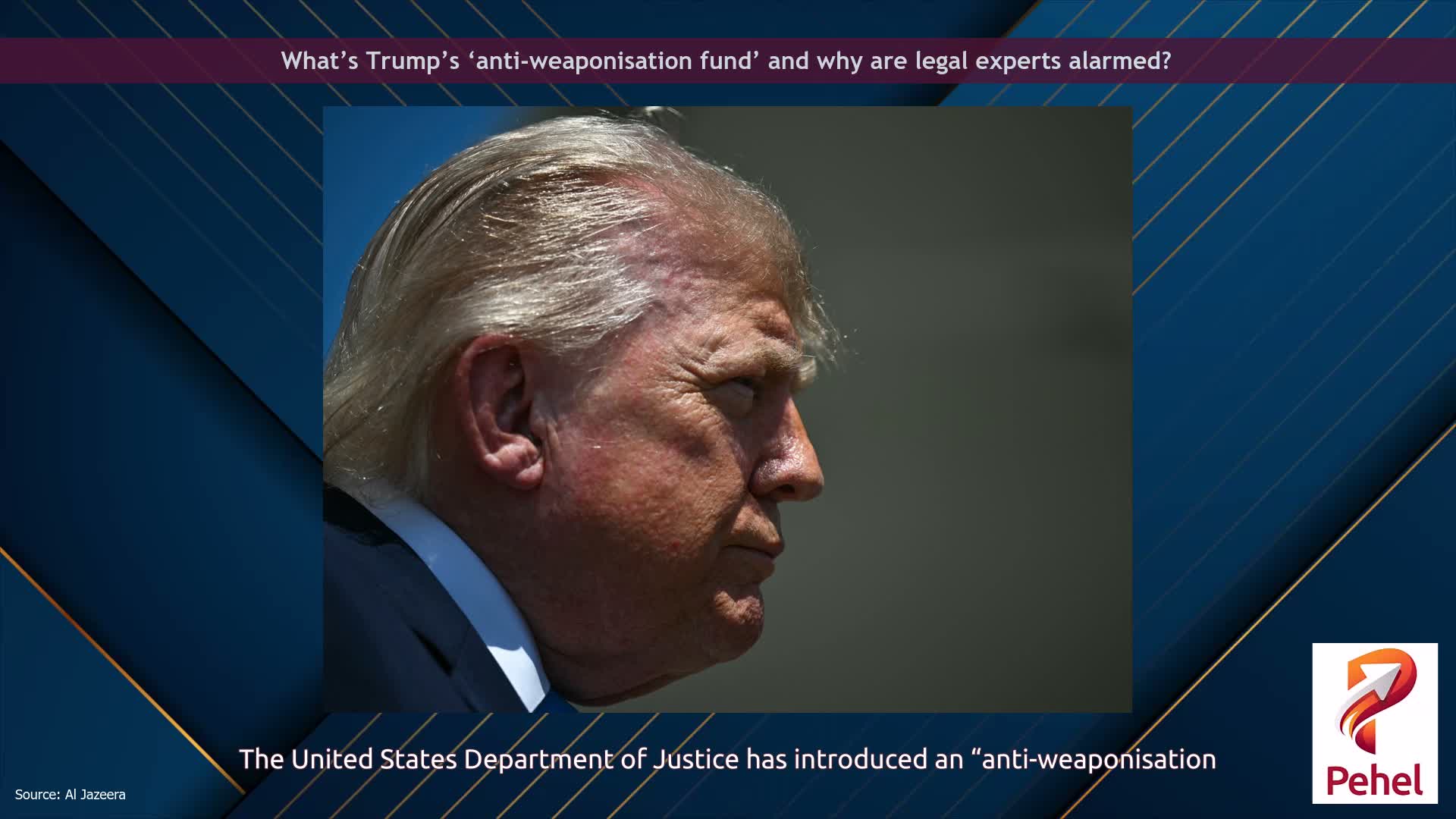 What’s Trump’s ‘anti-weaponisation fund’ and why are legal experts alarmed?