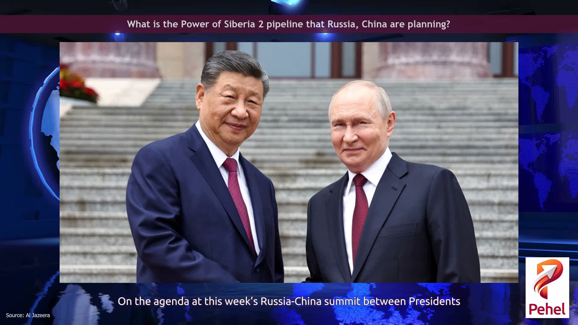 What is the Power of Siberia 2 pipeline that Russia, China are planning?