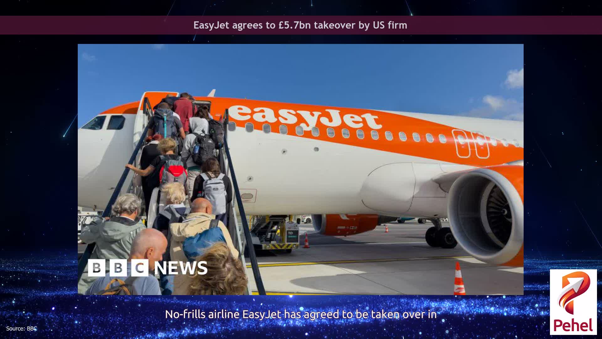 EasyJet agrees to £5.7bn takeover by US firm