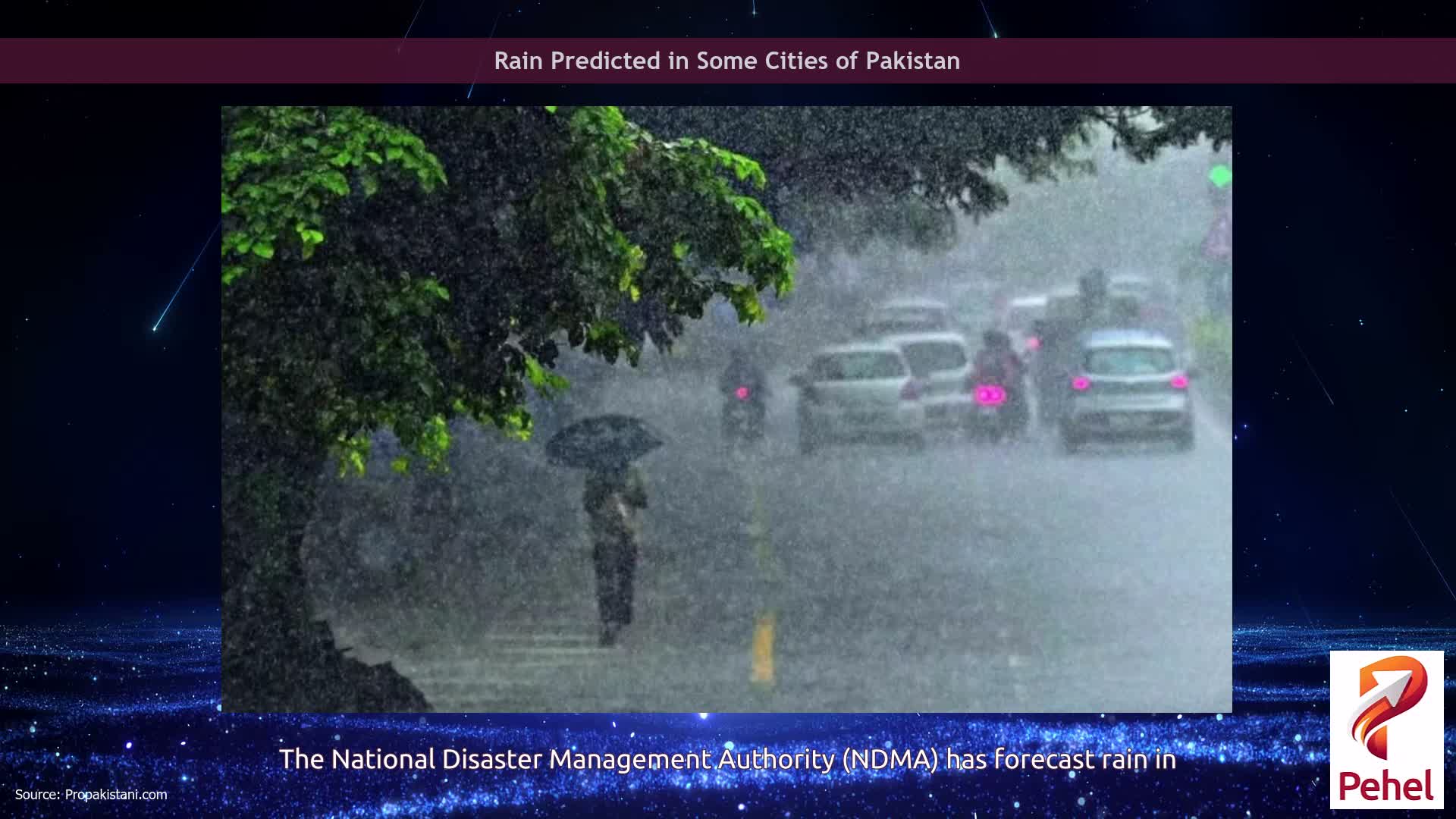 Rain Predicted in Some Cities of Pakistan