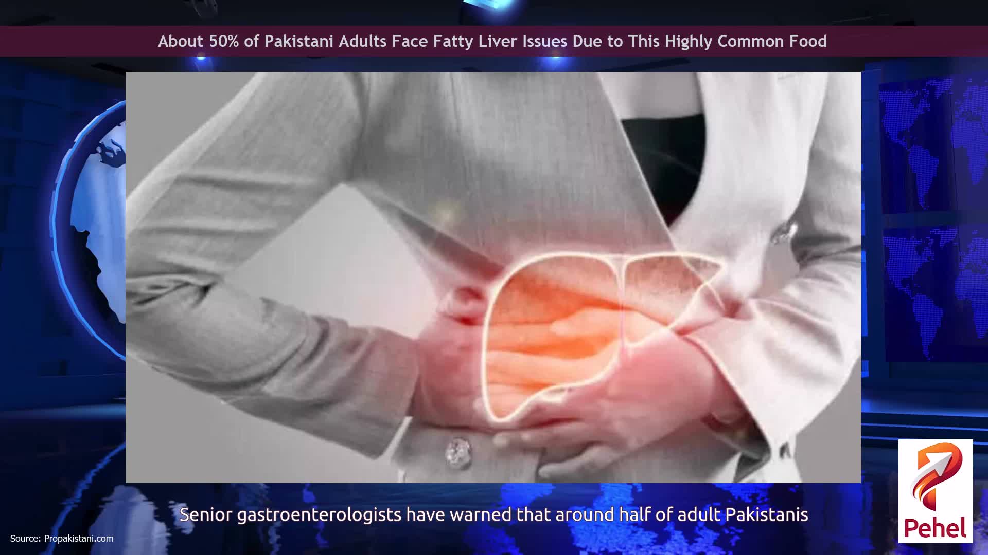 About 50% of Pakistani Adults Face Fatty Liver Issues Due to This Highly Common Food