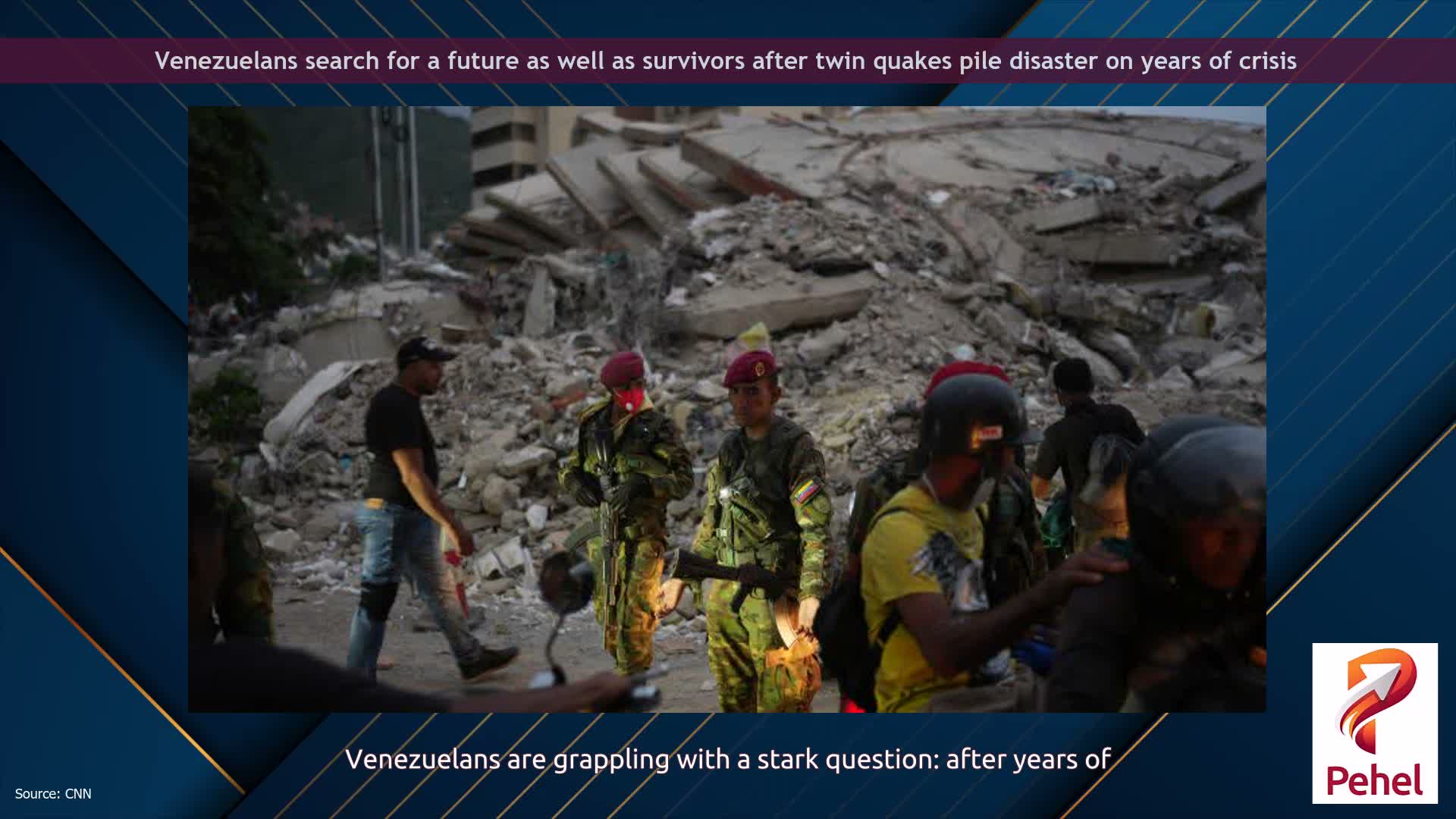 Venezuelans search for a future as well as survivors after twin quakes pile disaster on years of crisis